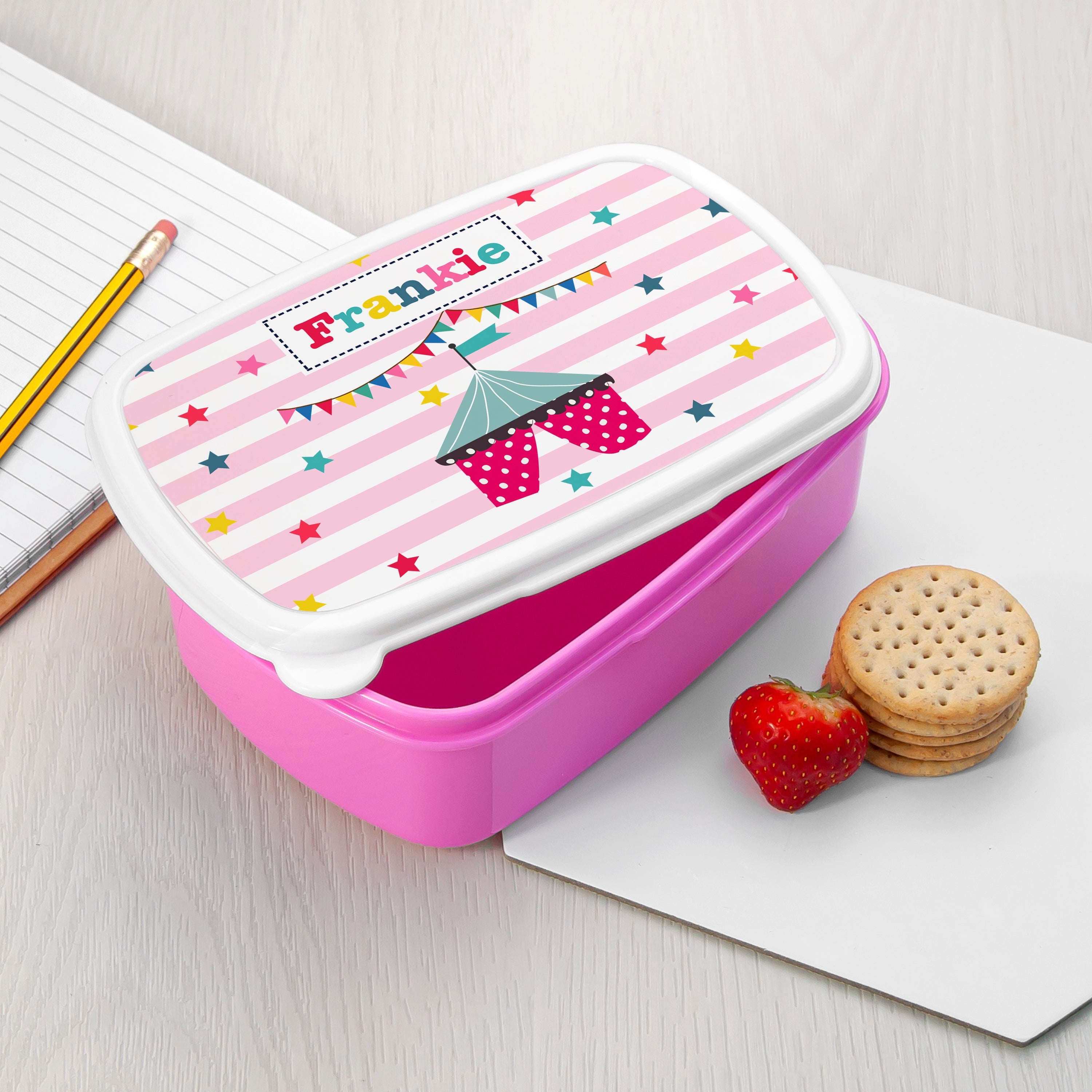 Personalised Personalised Kid's Circus Lunch Box