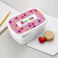 Personalised Personalised Girl's Patterned Lunch Box