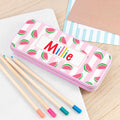 Personalised Personalised Melon Pattern Pencil Case Tin