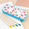 Personalised Personalised Melon Pattern Pencil Case Tin
