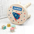 Personalised Personalised Kid's Rocket Wooden Stool