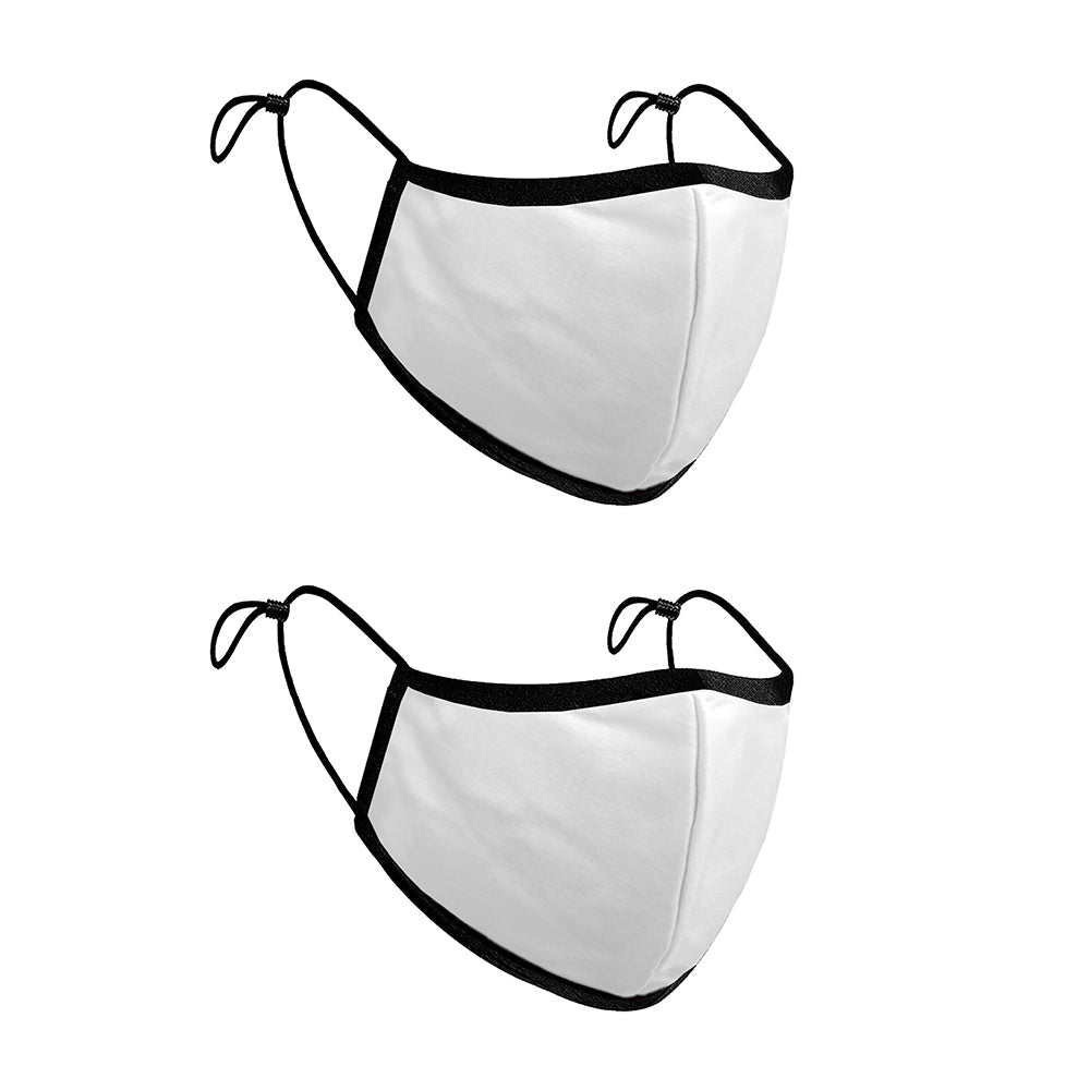 Treat Republic Colour Range Comfort-Fit Face Covering - Pack of 2