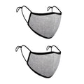 Treat Republic Colour Range Comfort-Fit Face Covering - Pack of 2