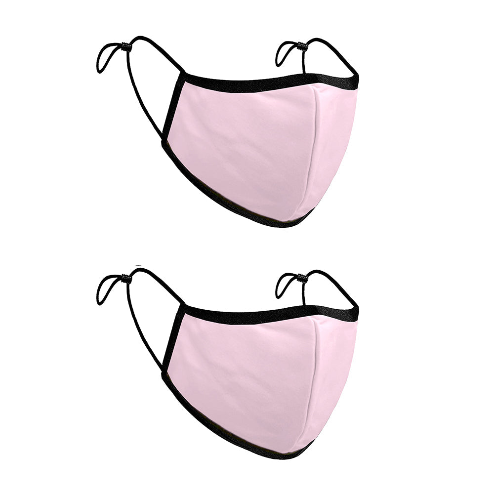 Treat Republic Colour Range Comfort-Fit Face Covering - Pack of 2