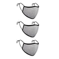 Treat Republic Colour Range Comfort-Fit Face Covering - Pack of 3