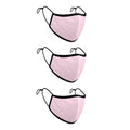Treat Republic Colour Range Comfort-Fit Face Covering - Pack of 3