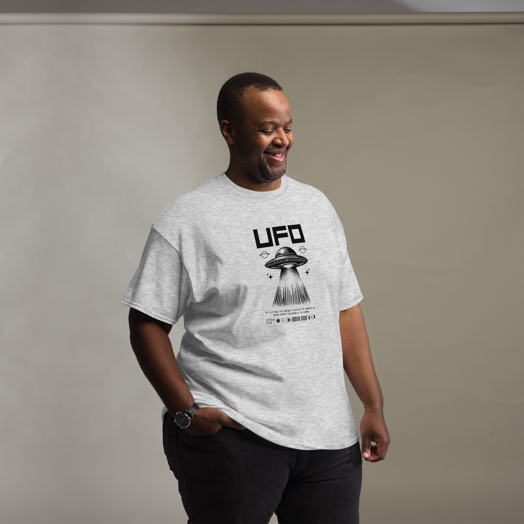 UFO Discovery Graphic Tee - Unleash Your Cosmic Style with Retro Sci-Fi Vibes