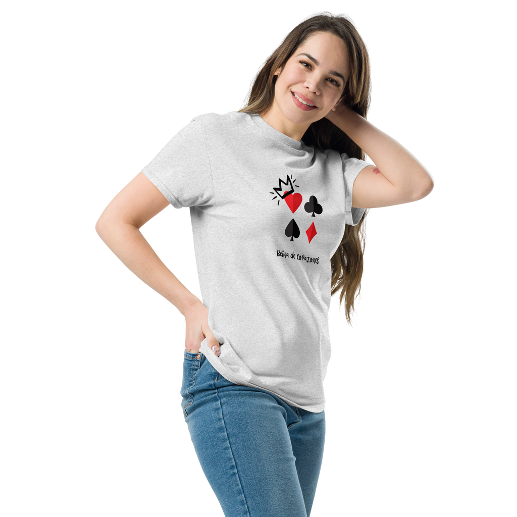 Reina de Corazones Tee - Stylish Statement Shirt for Every Occasion