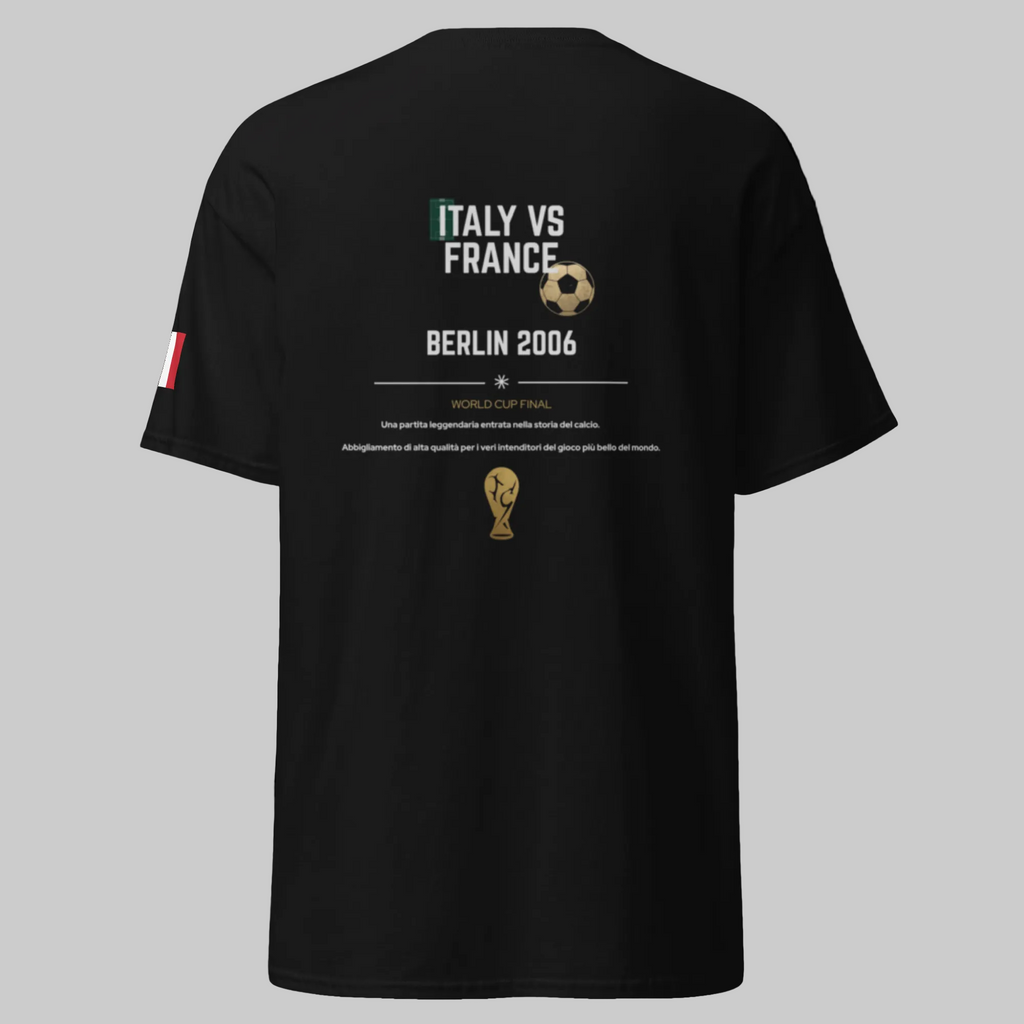 Italy Champions 2006 T-Shirt - Vintage Football Tee