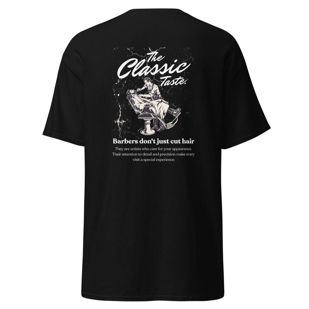 Classic Barber Graphic Tee - Timeless Style for Every Grooming Enthusiast