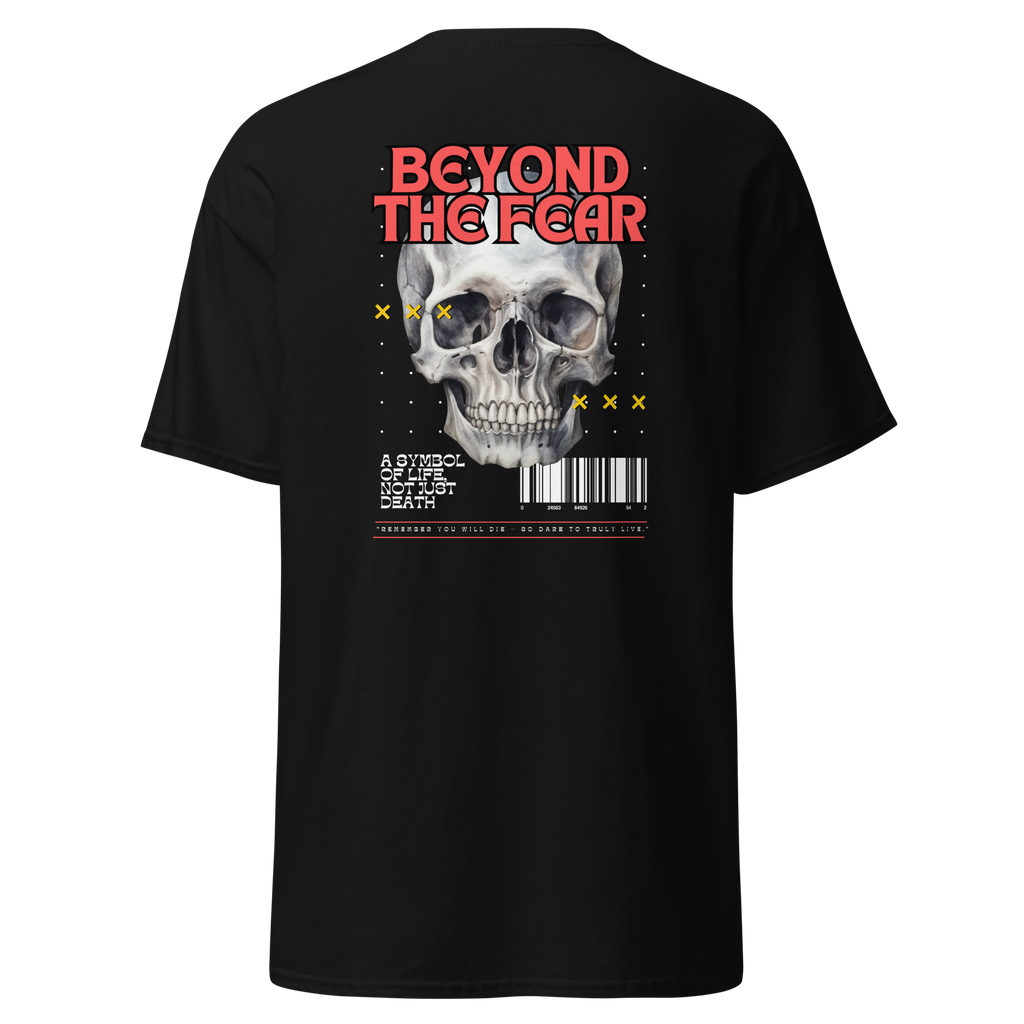Beyond the Fear Graphic Tee - Inspiring Beyond the Fear T-Shirt for Everyday Courage