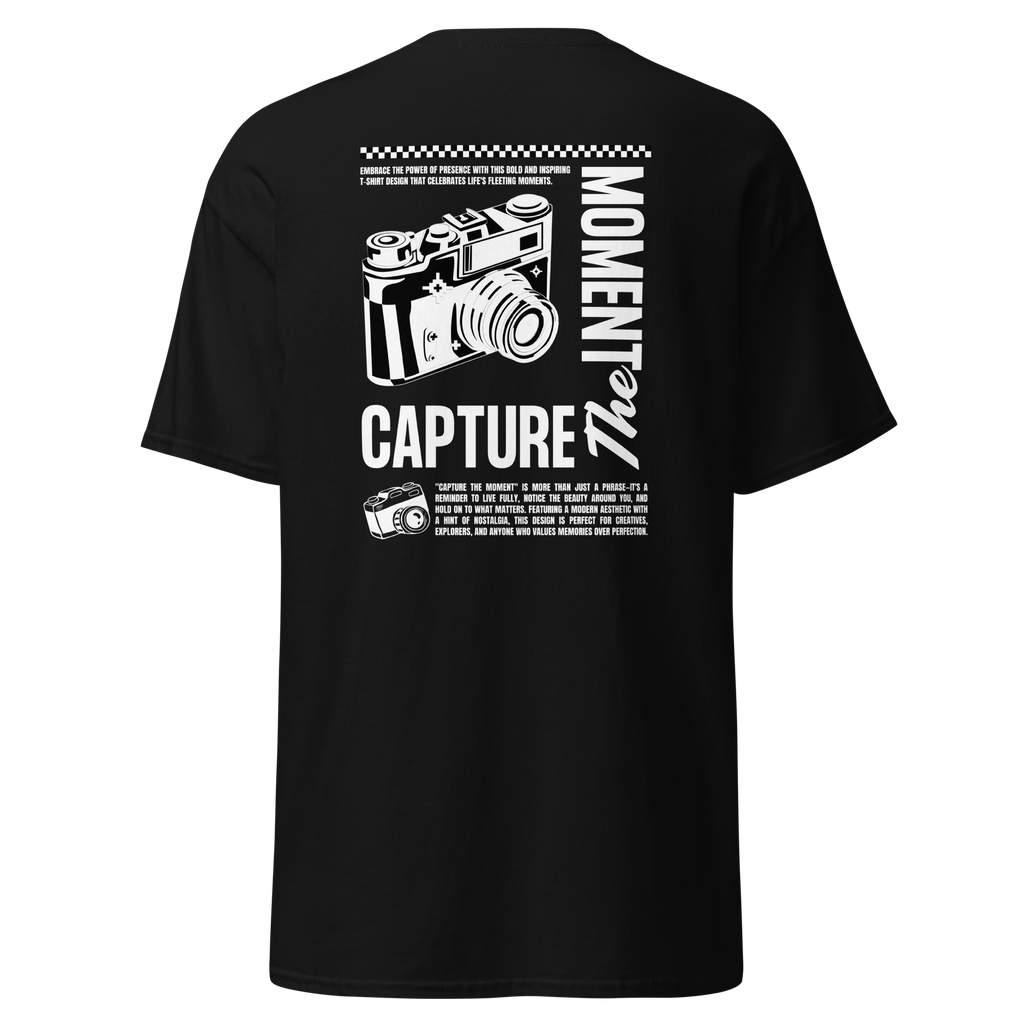 Capture The Moment Tee - Unforgettable Graphic T-Shirt for Every Occasion