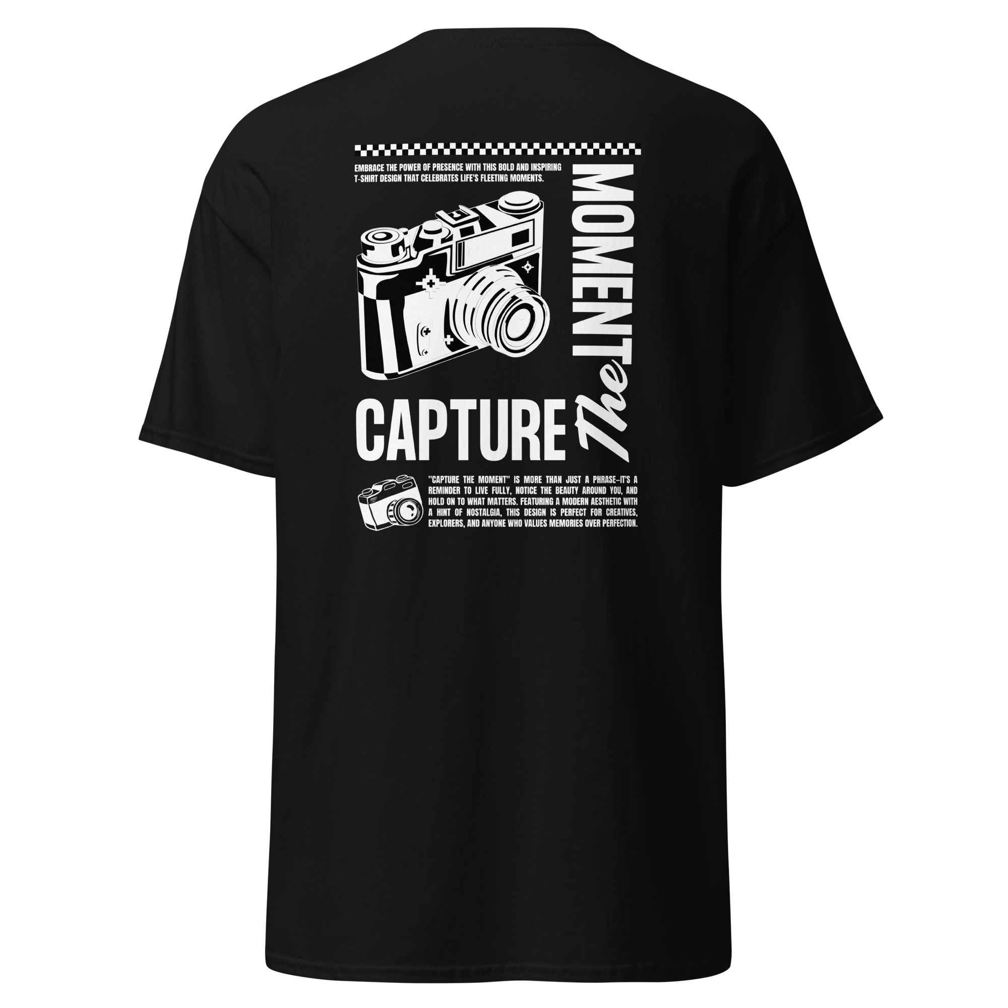 Capture The Moment Tee - Unforgettable Graphic T-Shirt for Every Occasion