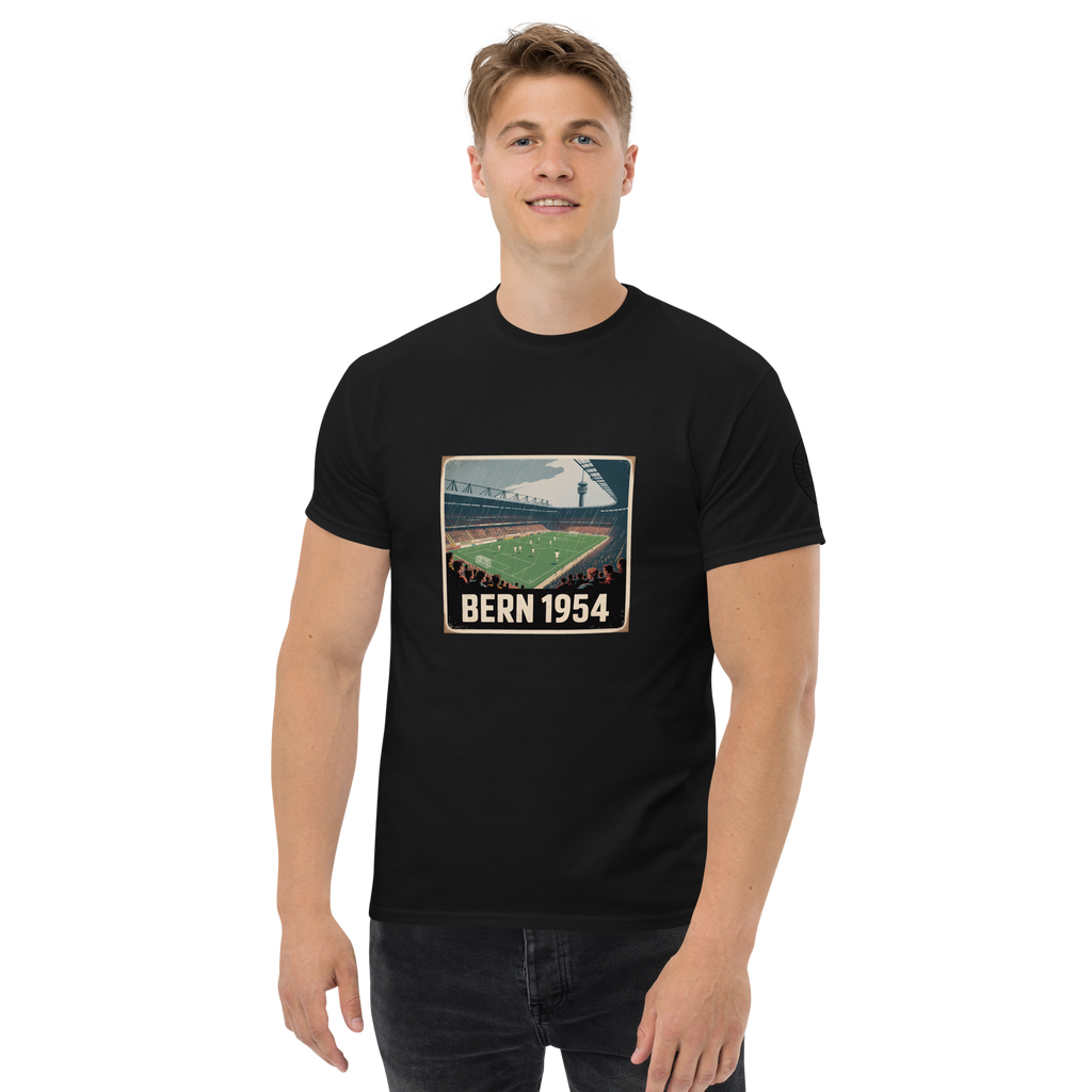 Football Immortality T-Shirt - The Miracle of Berne Design