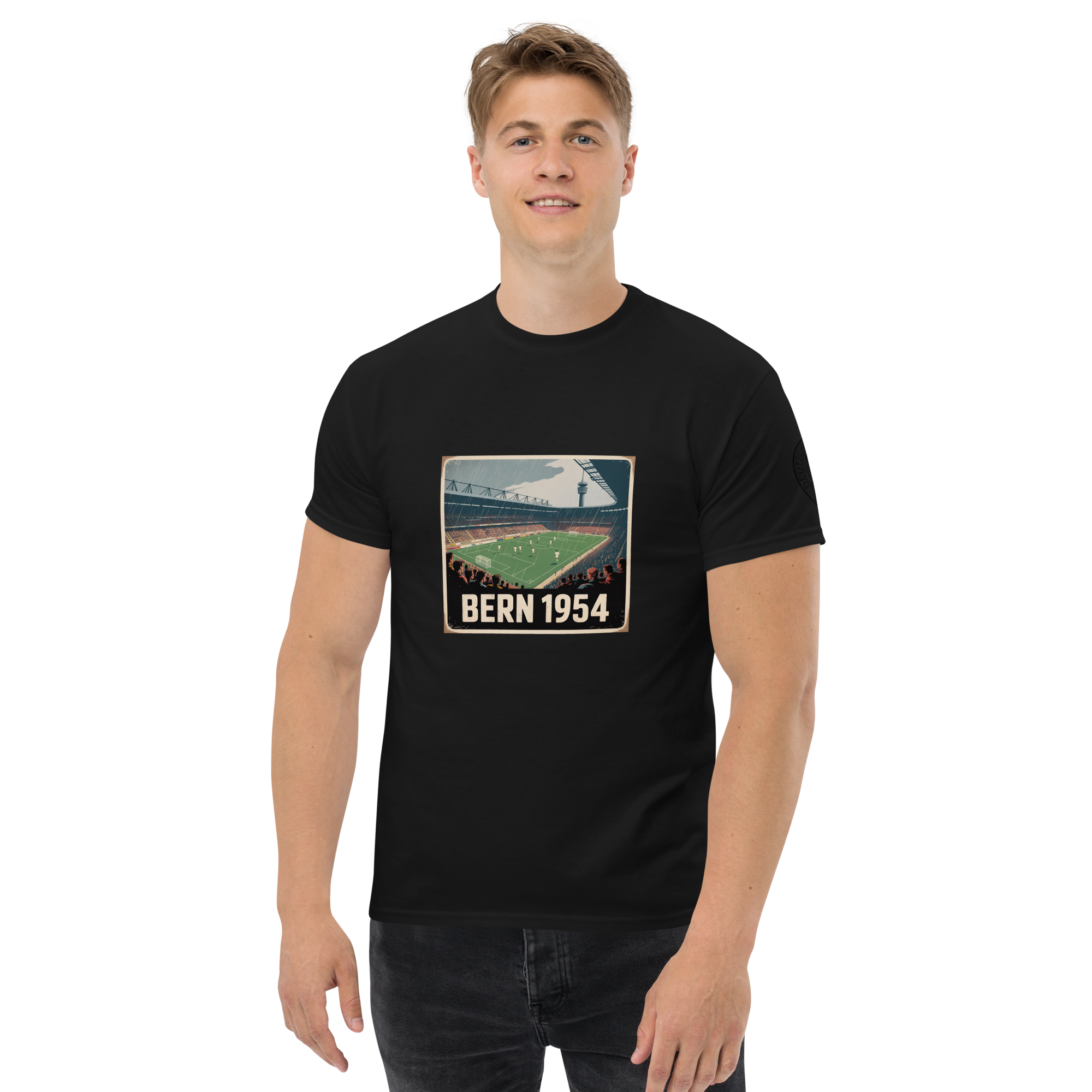 Football Immortality T-Shirt - The Miracle of Berne Design