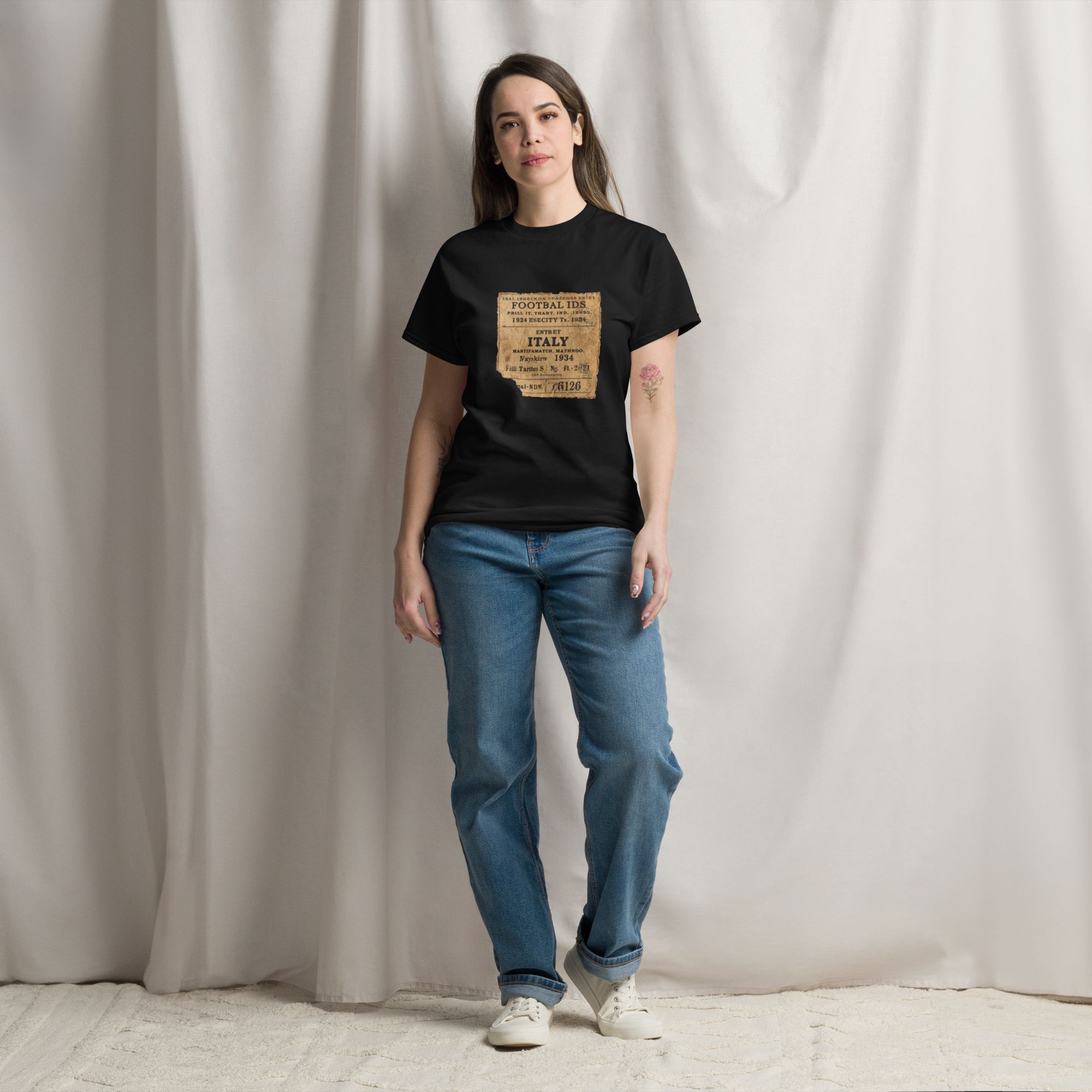 Italy 1934 Vintage Football Shirt - Classic Retro Tee