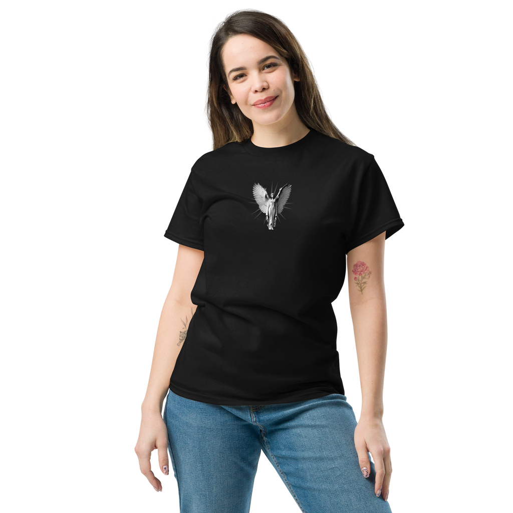 Freedom Angel Graphic Tee - Embrace Your Spirit Unisex Design