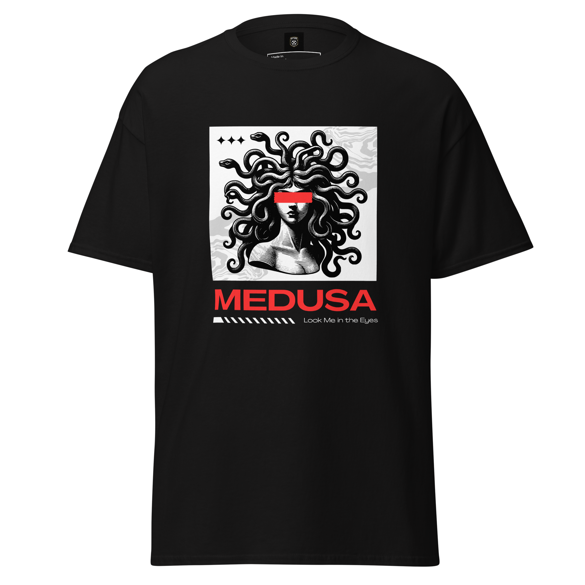 Medusa Graphic Tee - Look Me In The Eyes