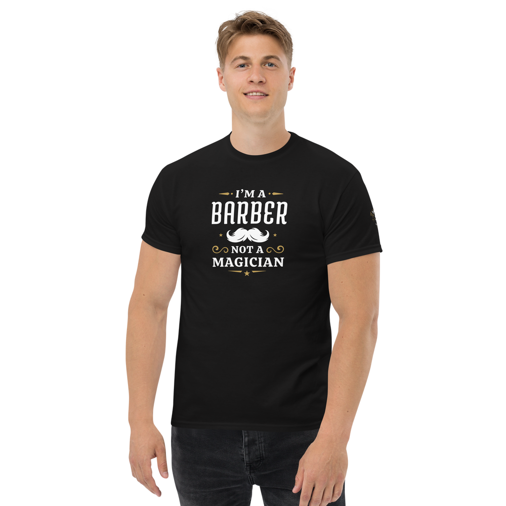 Funny Barber Graphic Tee - Humorous Unisex Barber Profession Shirt