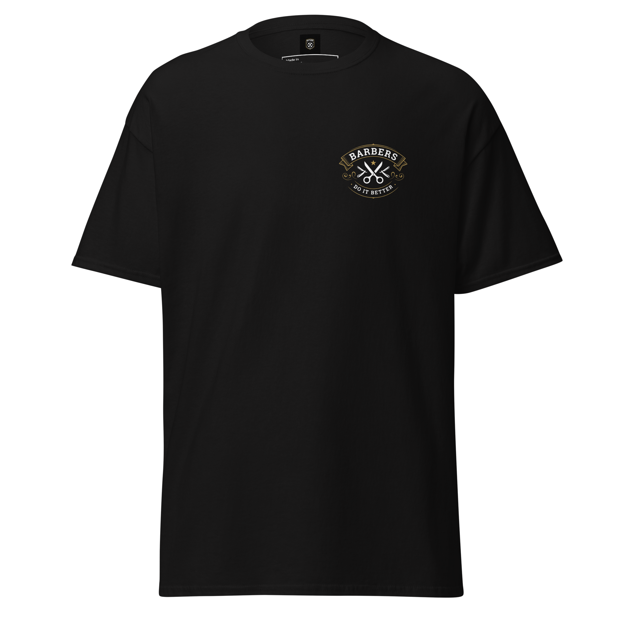 Classic Barber Graphic Tee - Timeless Style for Every Grooming Enthusiast
