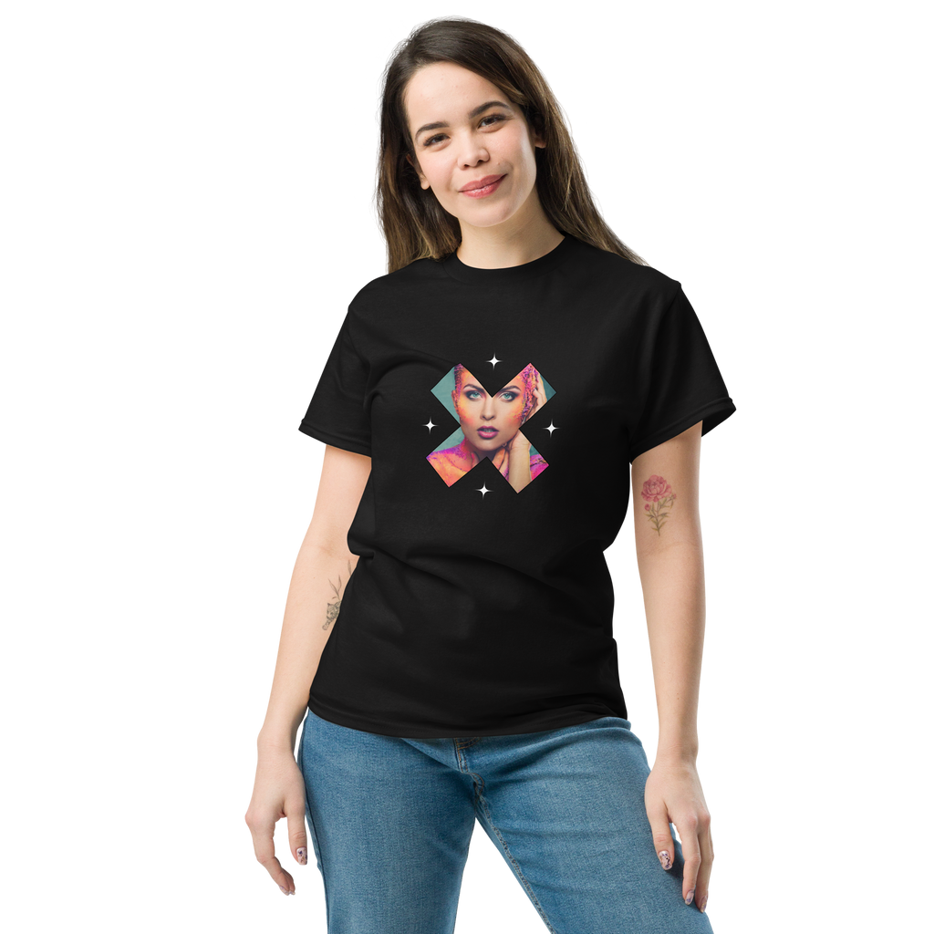 Cyber Muse Tee - Stylish Comfort for the Modern Trendsetter