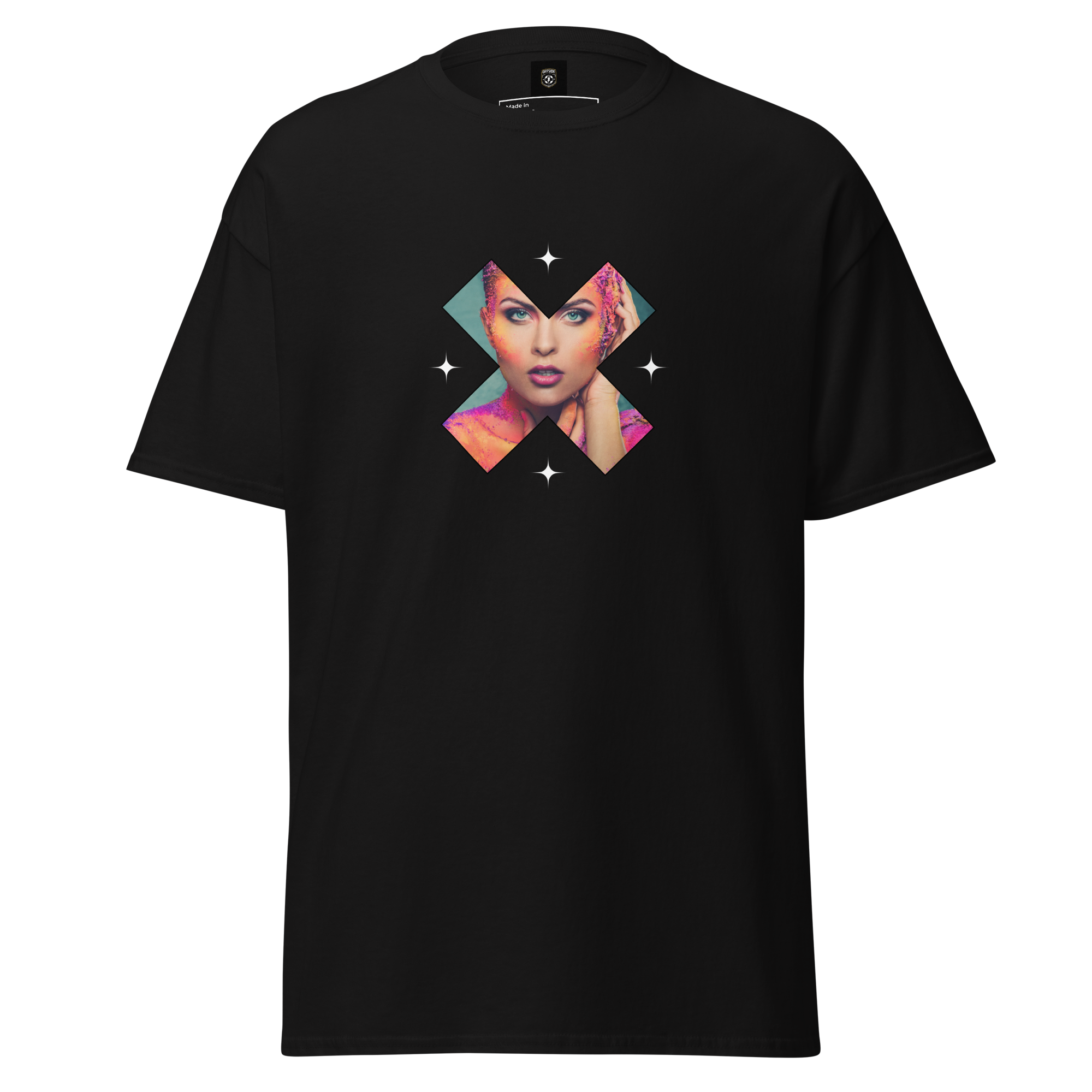 Cyber Muse Tee - Stylish Comfort for the Modern Trendsetter
