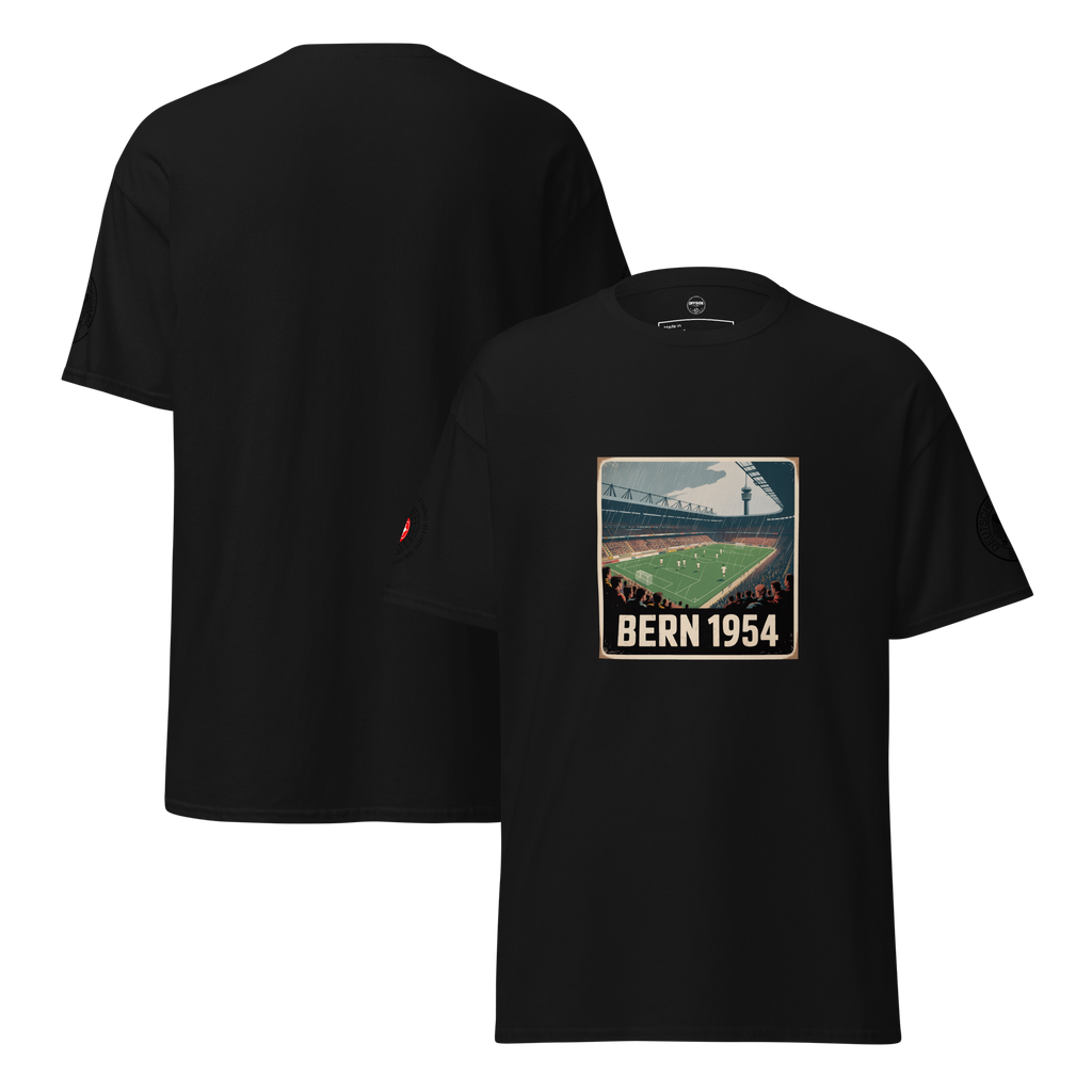 Football Immortality T-Shirt - The Miracle of Berne Design