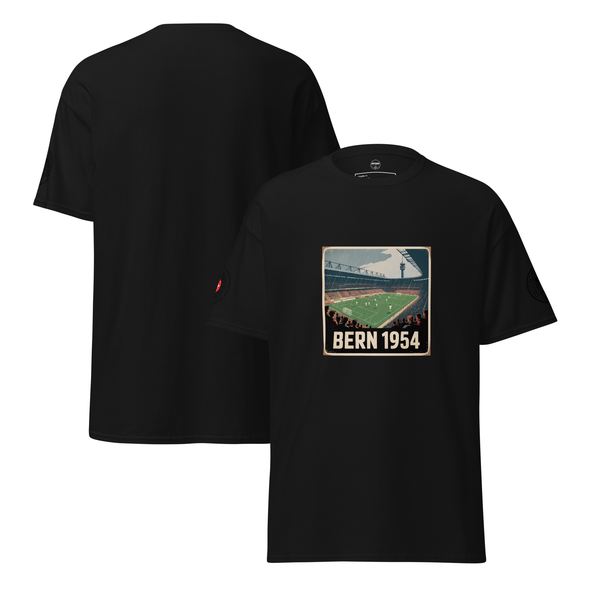 Football Immortality T-Shirt - The Miracle of Berne Design