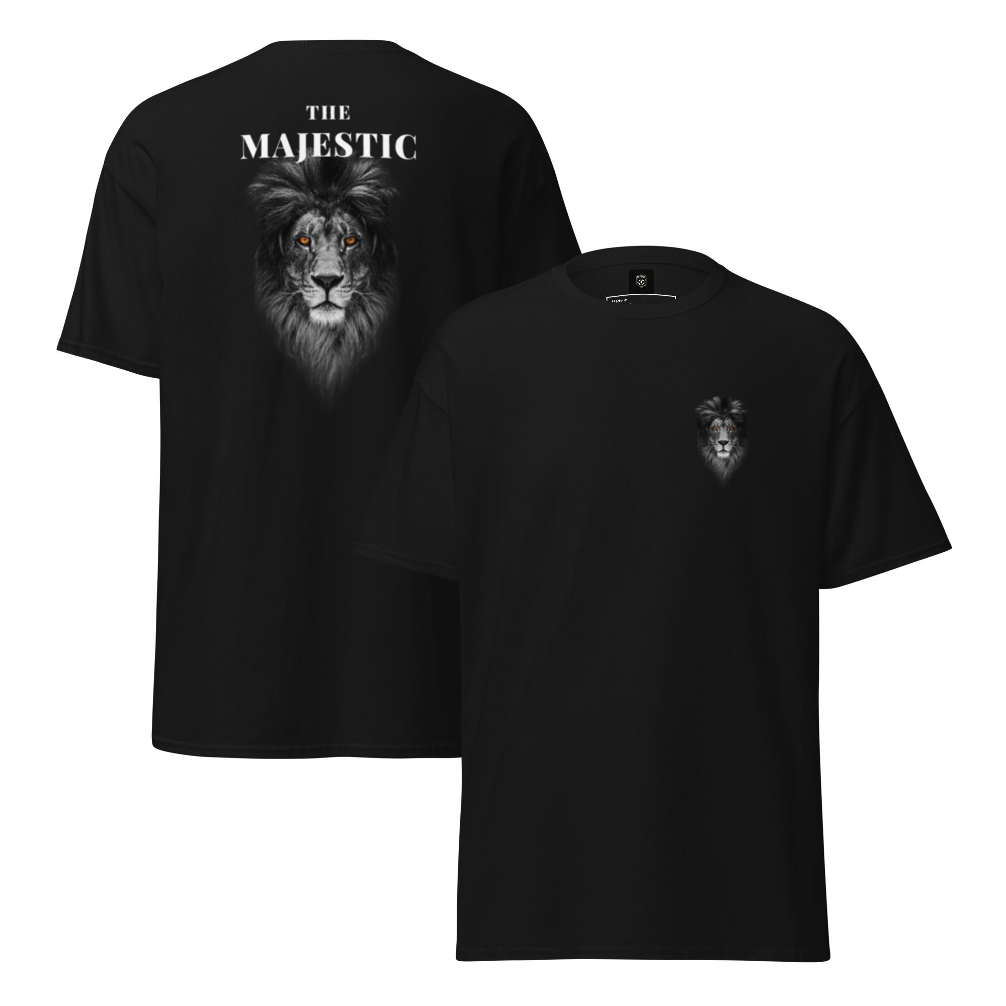 Majestic Lion Graphic Tee - Unleash Your Inner Strength