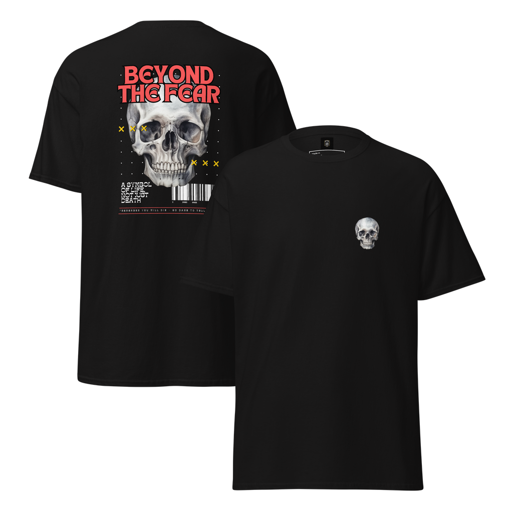 Beyond the Fear Graphic Tee - Inspiring Beyond the Fear T-Shirt for Everyday Courage