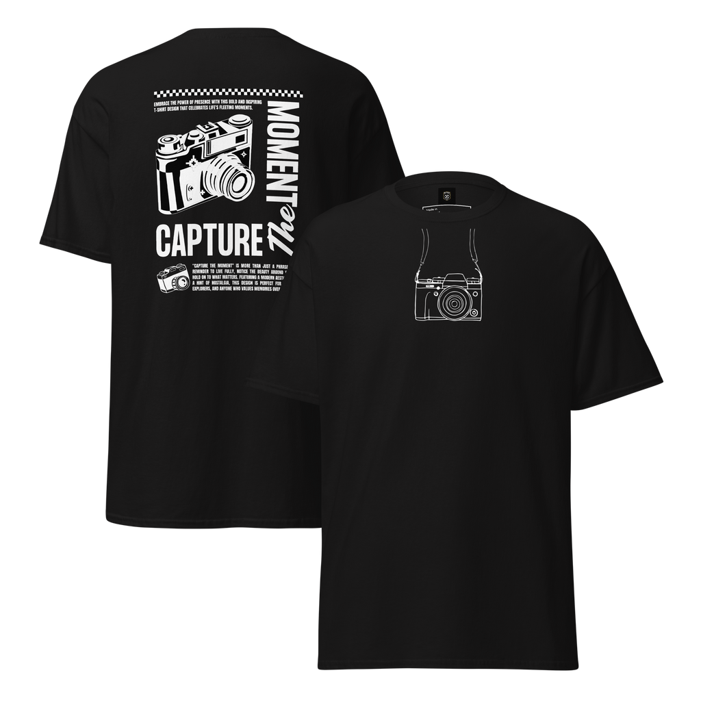 Capture The Moment Tee - Unforgettable Graphic T-Shirt for Every Occasion