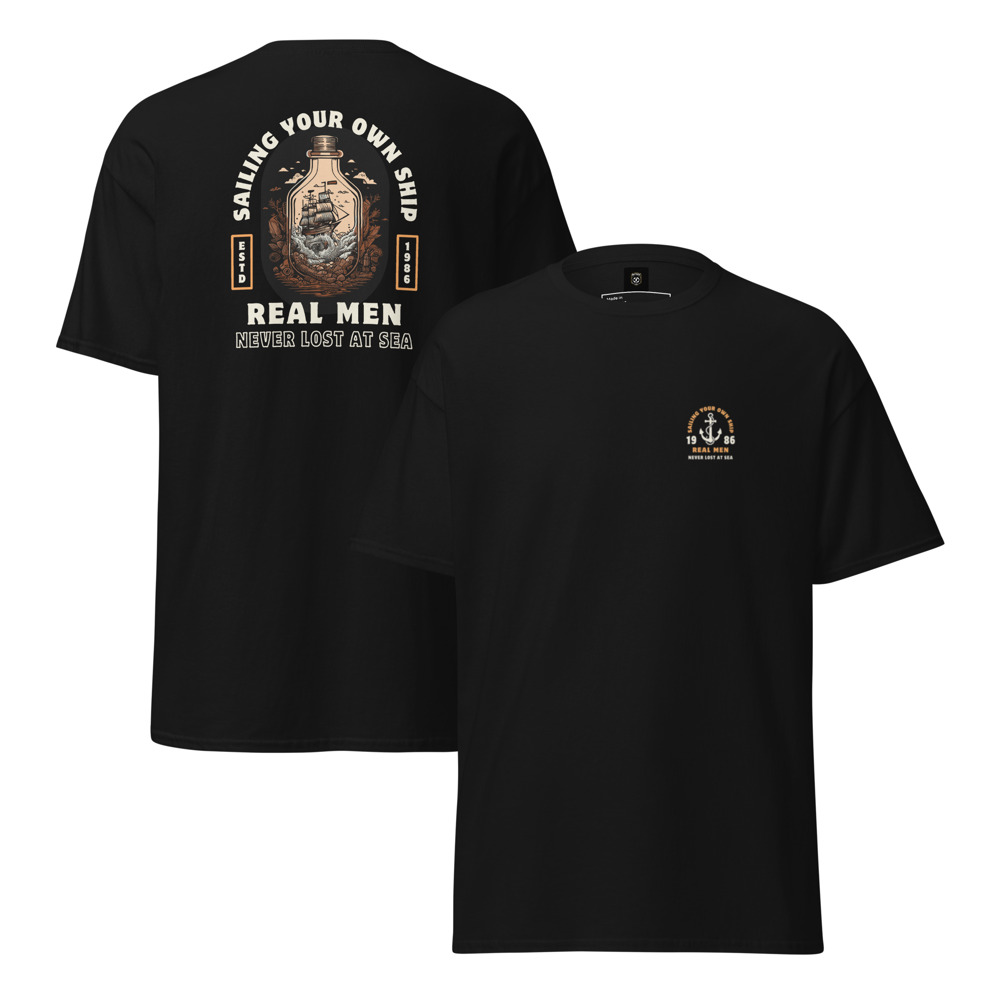 Lost At Sea Graphic Tee for Adventure Lovers
