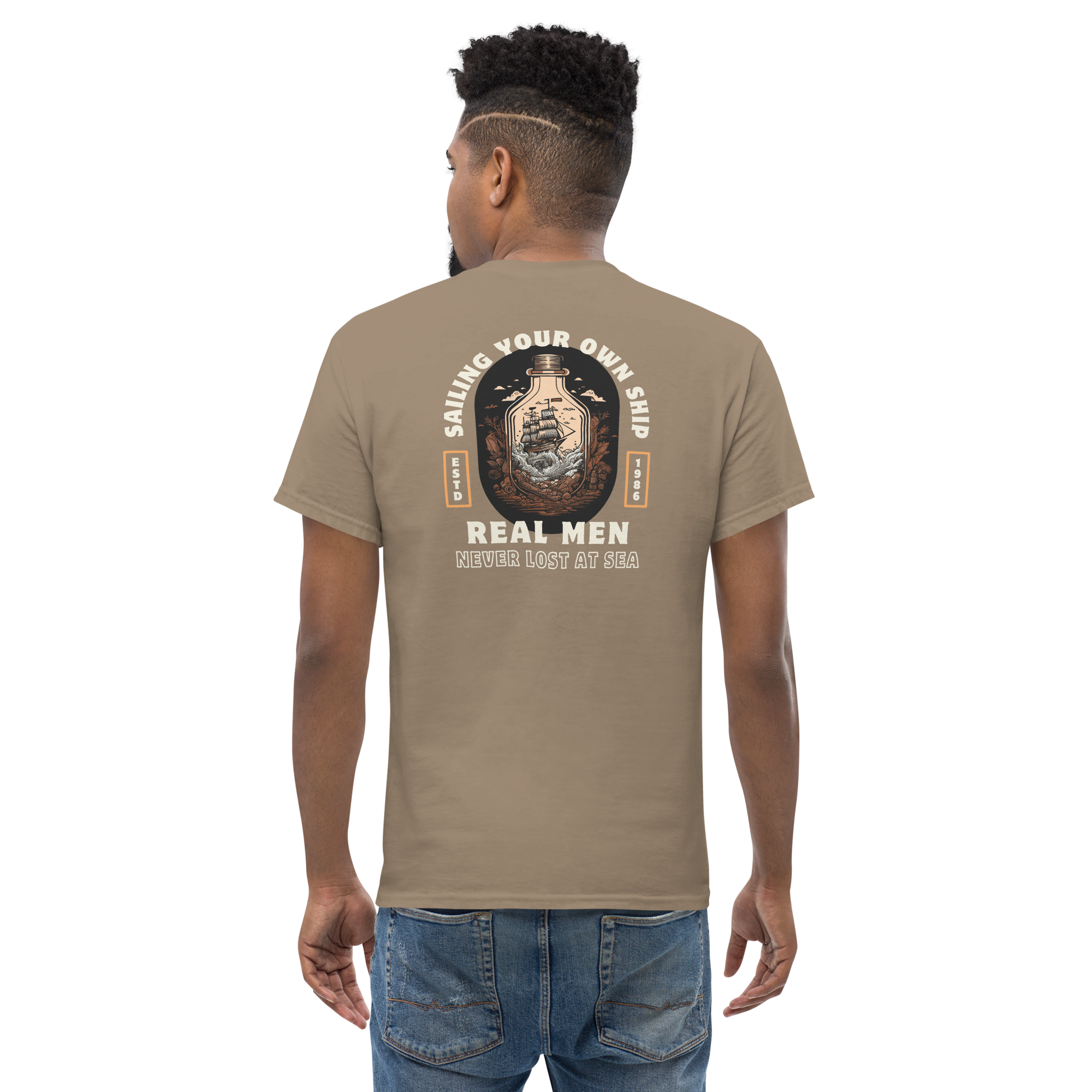 Lost At Sea Graphic Tee for Adventure Lovers