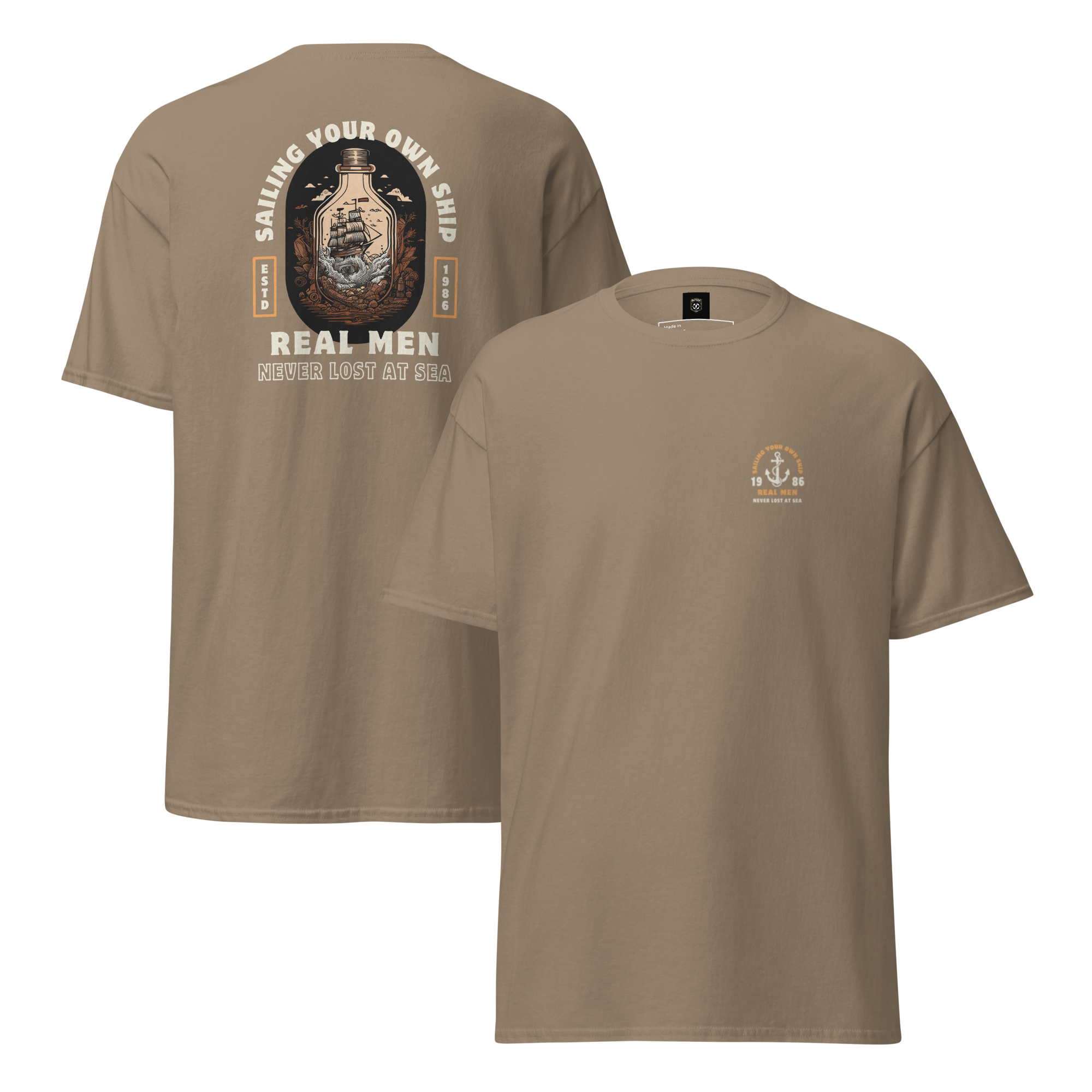 Lost At Sea Graphic Tee for Adventure Lovers