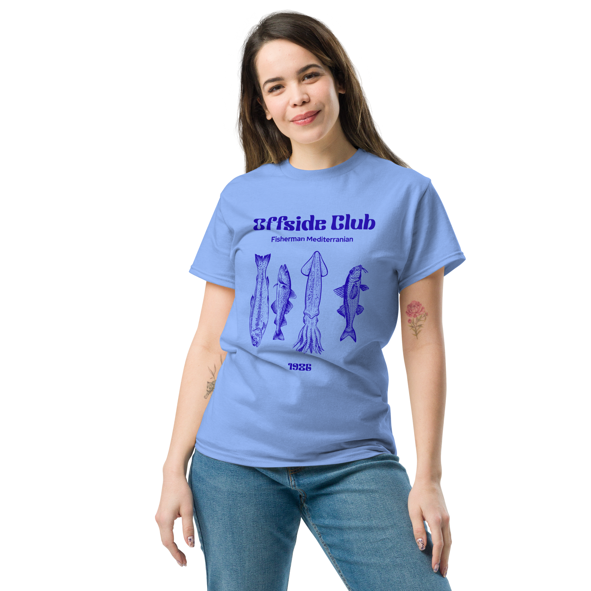 Offside Club Fisherman Mediterranean Graphic Tee - Coastal Style Essential