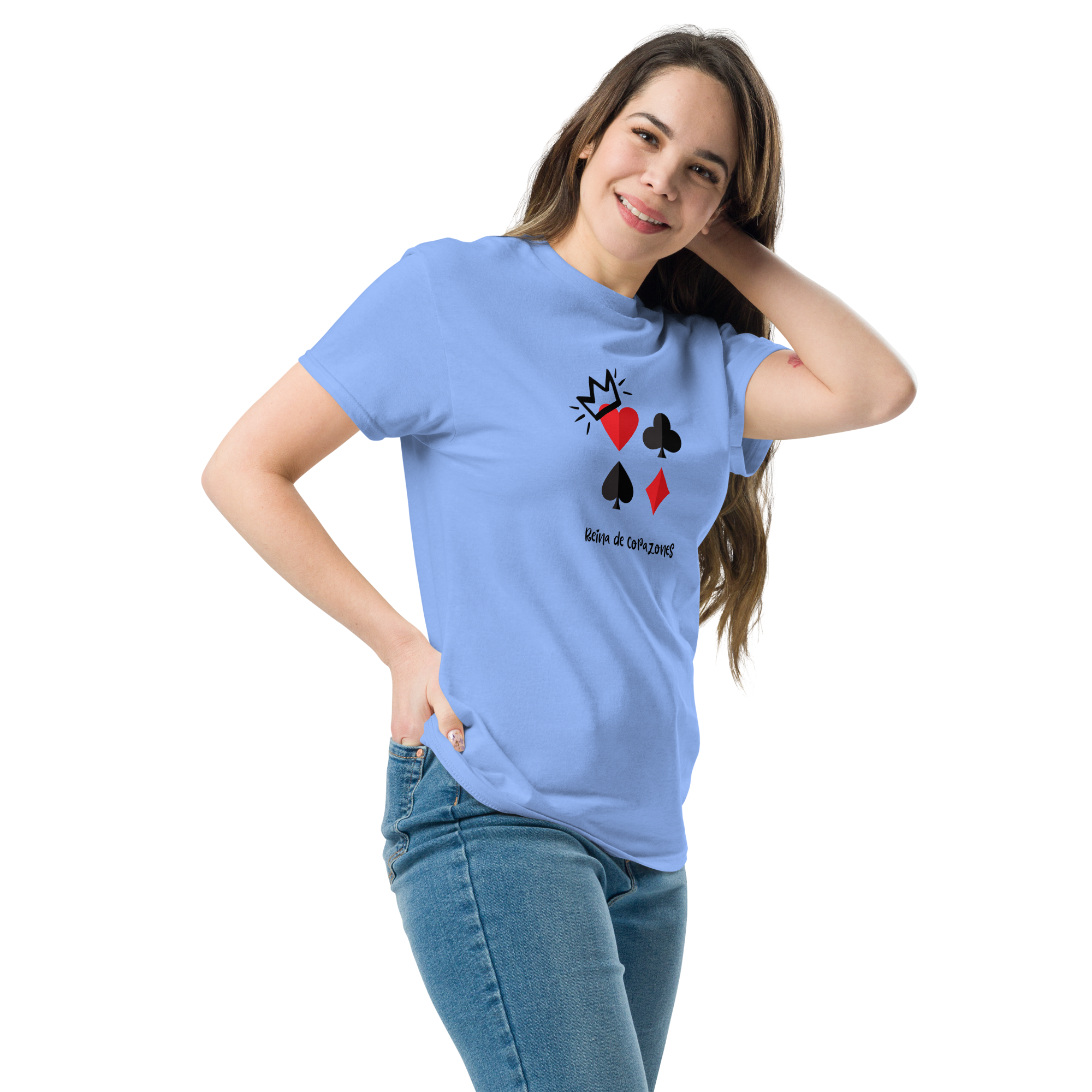 Reina de Corazones Tee - Stylish Statement Shirt for Every Occasion