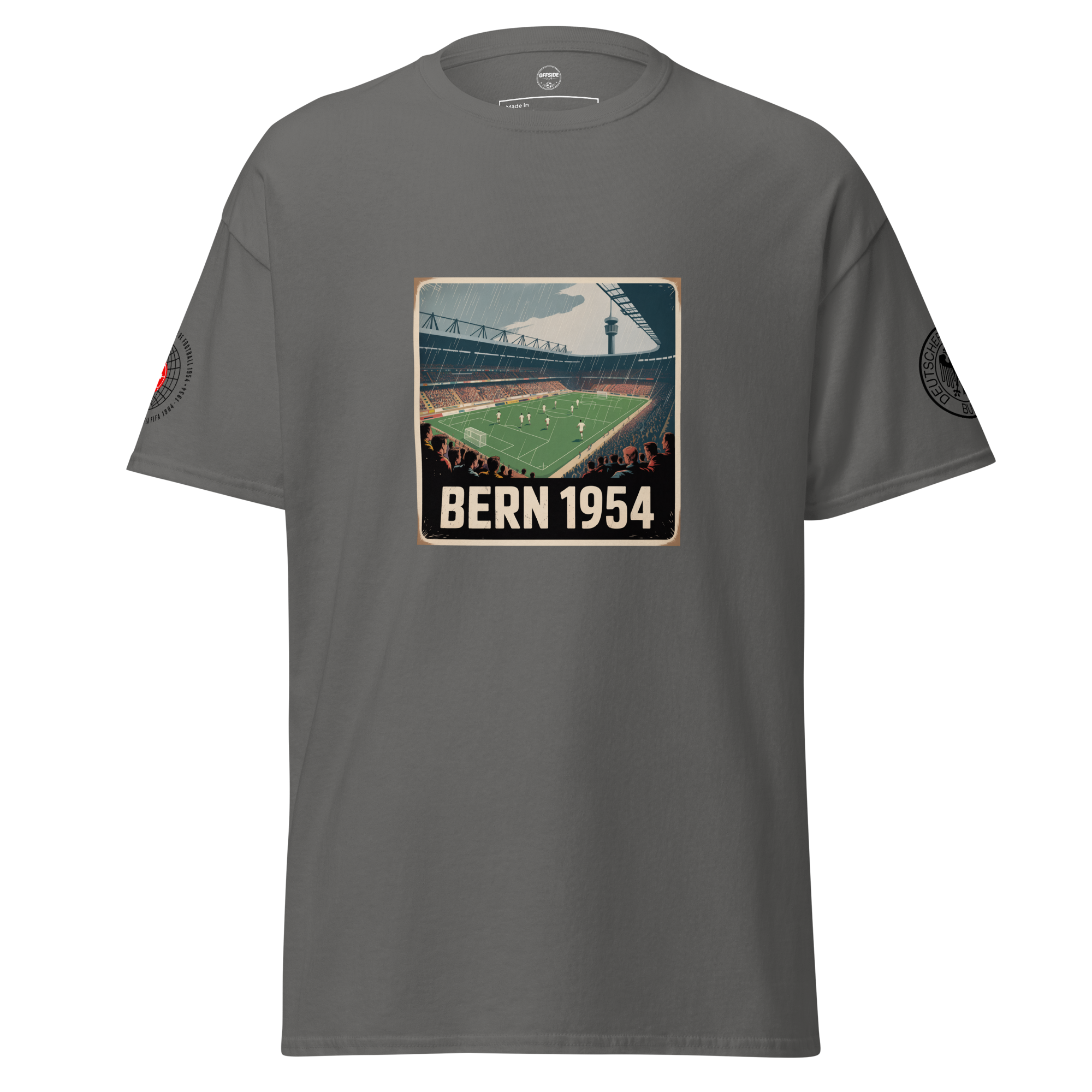 Football Immortality T-Shirt - The Miracle of Berne Design