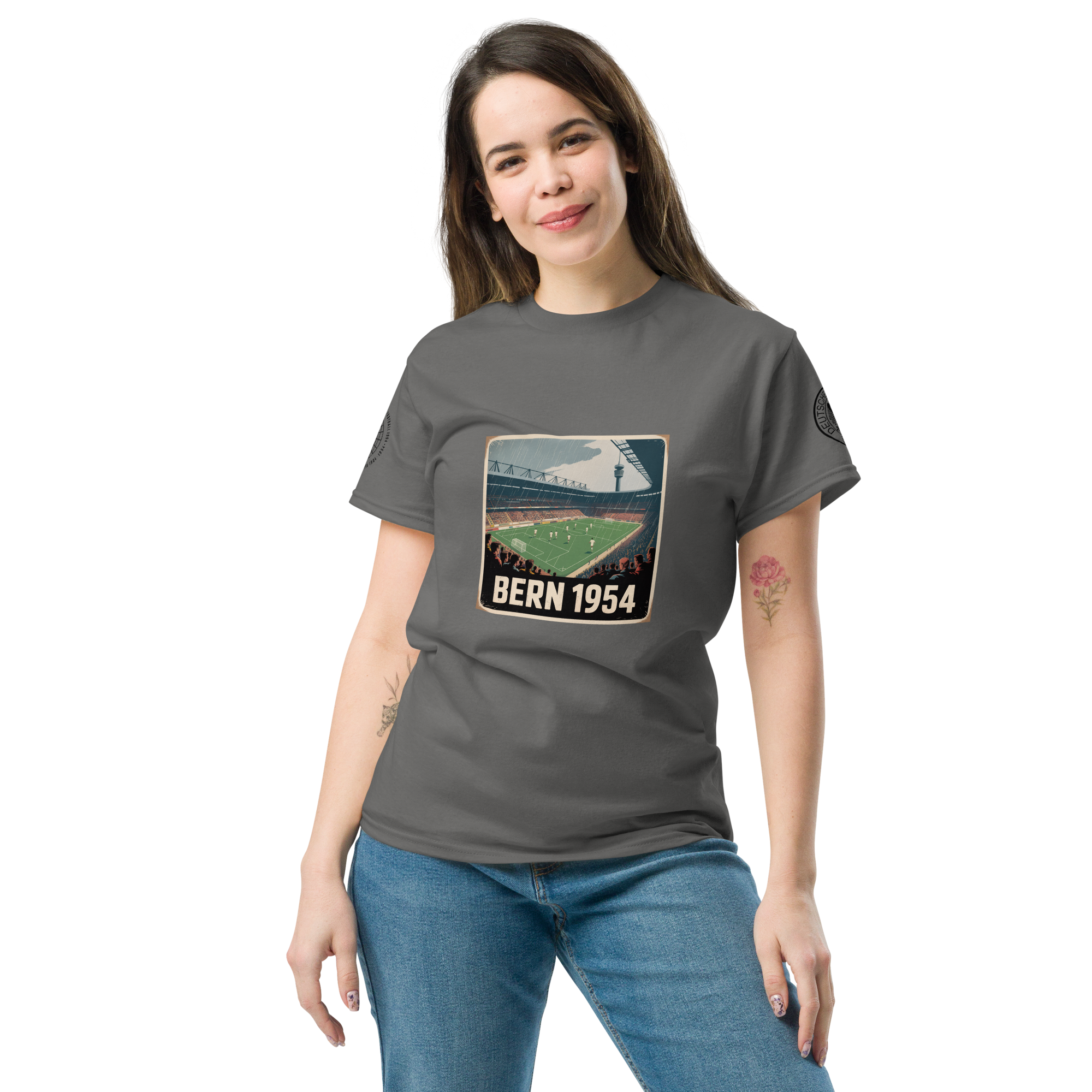 Football Immortality T-Shirt - The Miracle of Berne Design