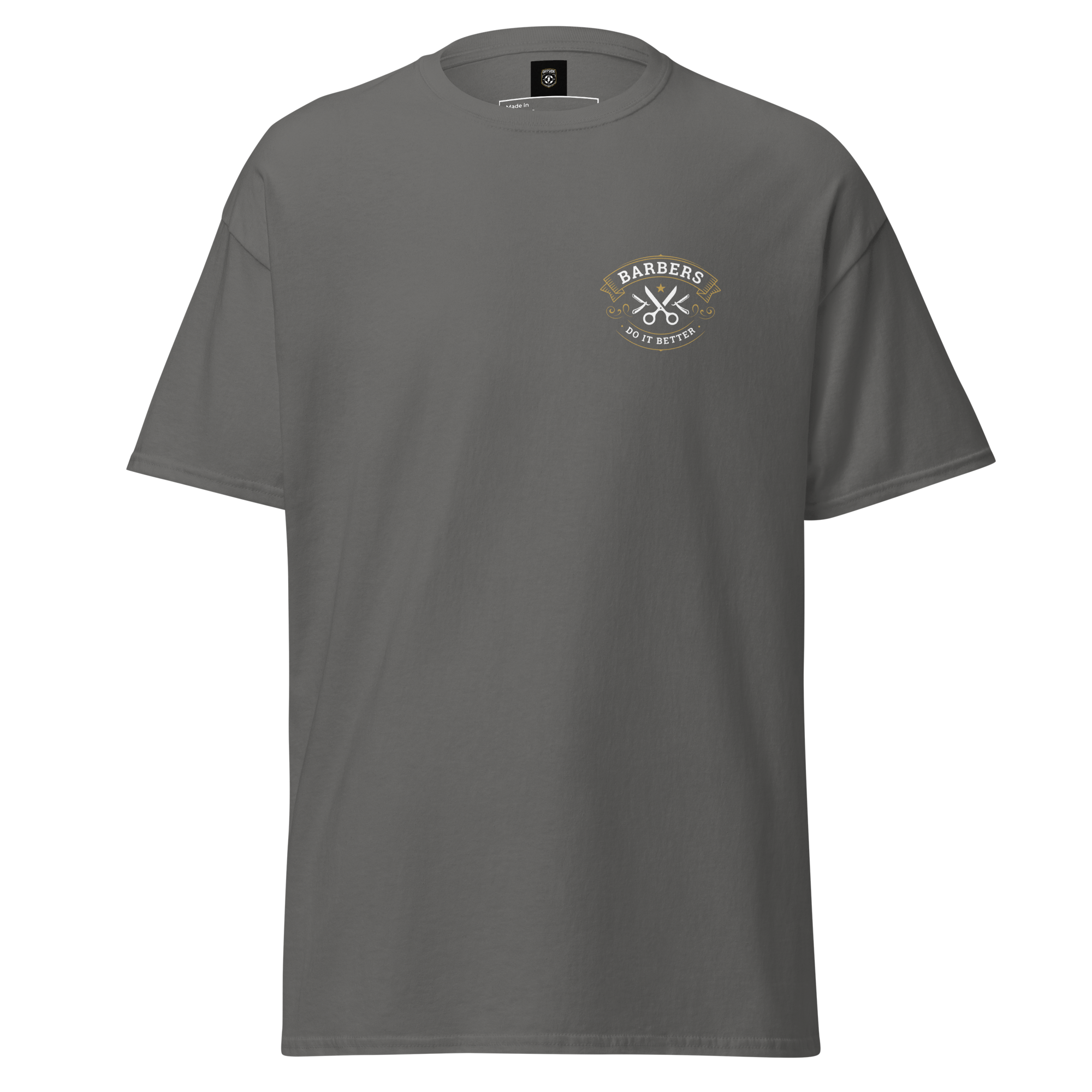 Classic Barber Graphic Tee - Timeless Style for Every Grooming Enthusiast