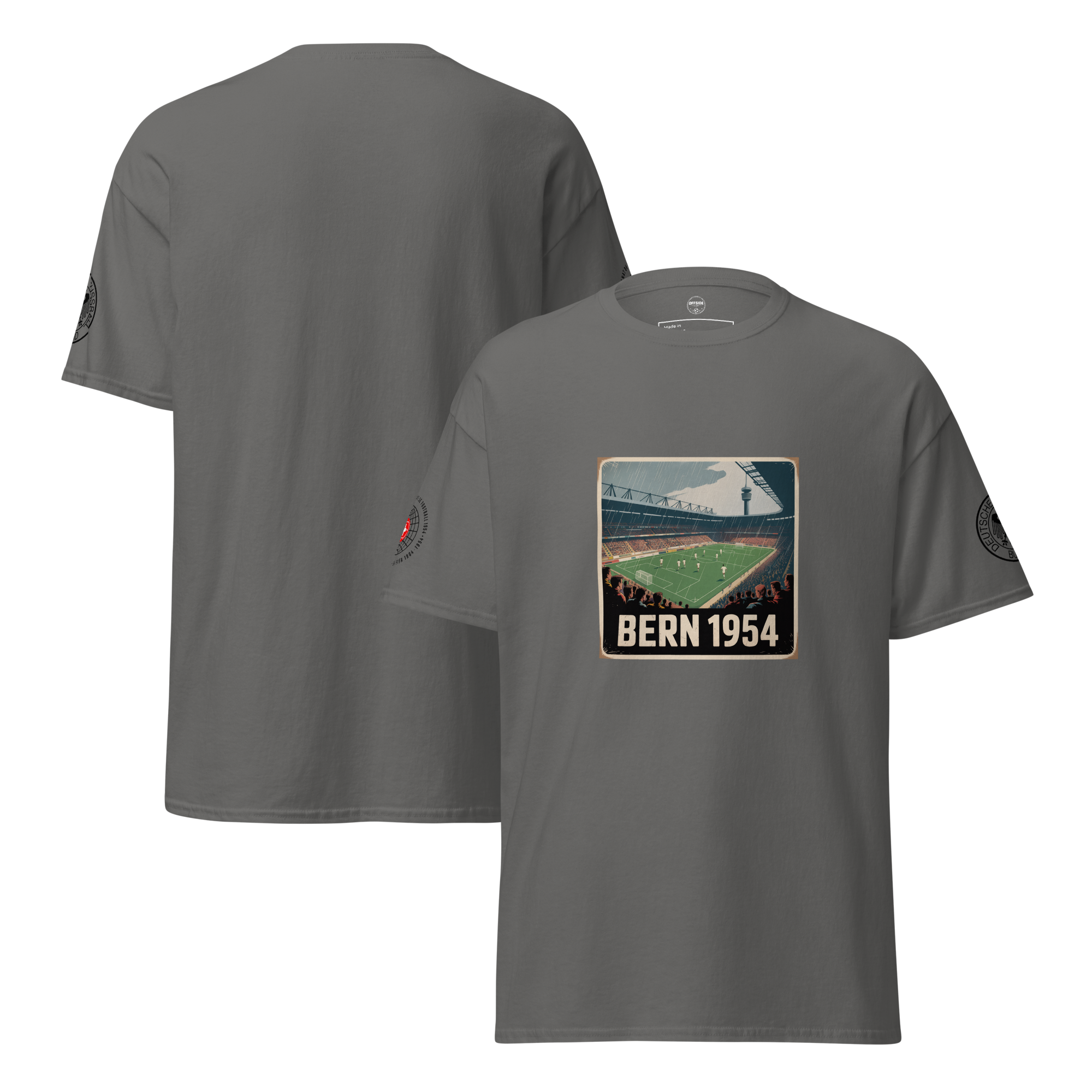 Football Immortality T-Shirt - The Miracle of Berne Design
