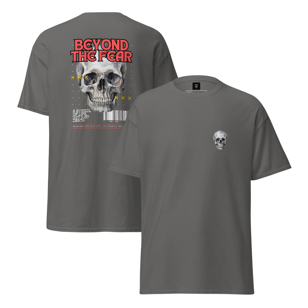 Beyond the Fear Graphic Tee - Inspiring Beyond the Fear T-Shirt for Everyday Courage