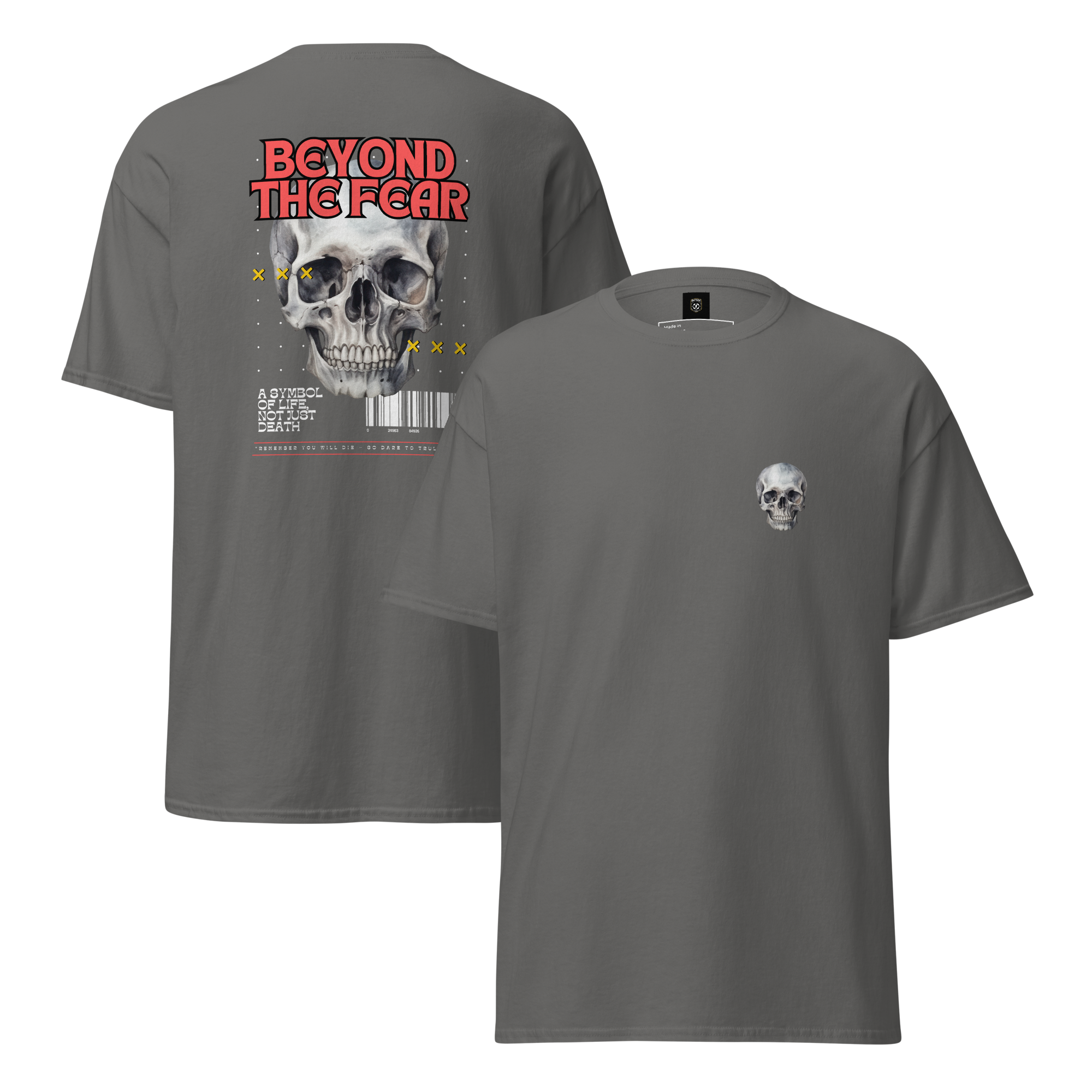 Beyond the Fear Graphic Tee - Inspiring Beyond the Fear T-Shirt for Everyday Courage