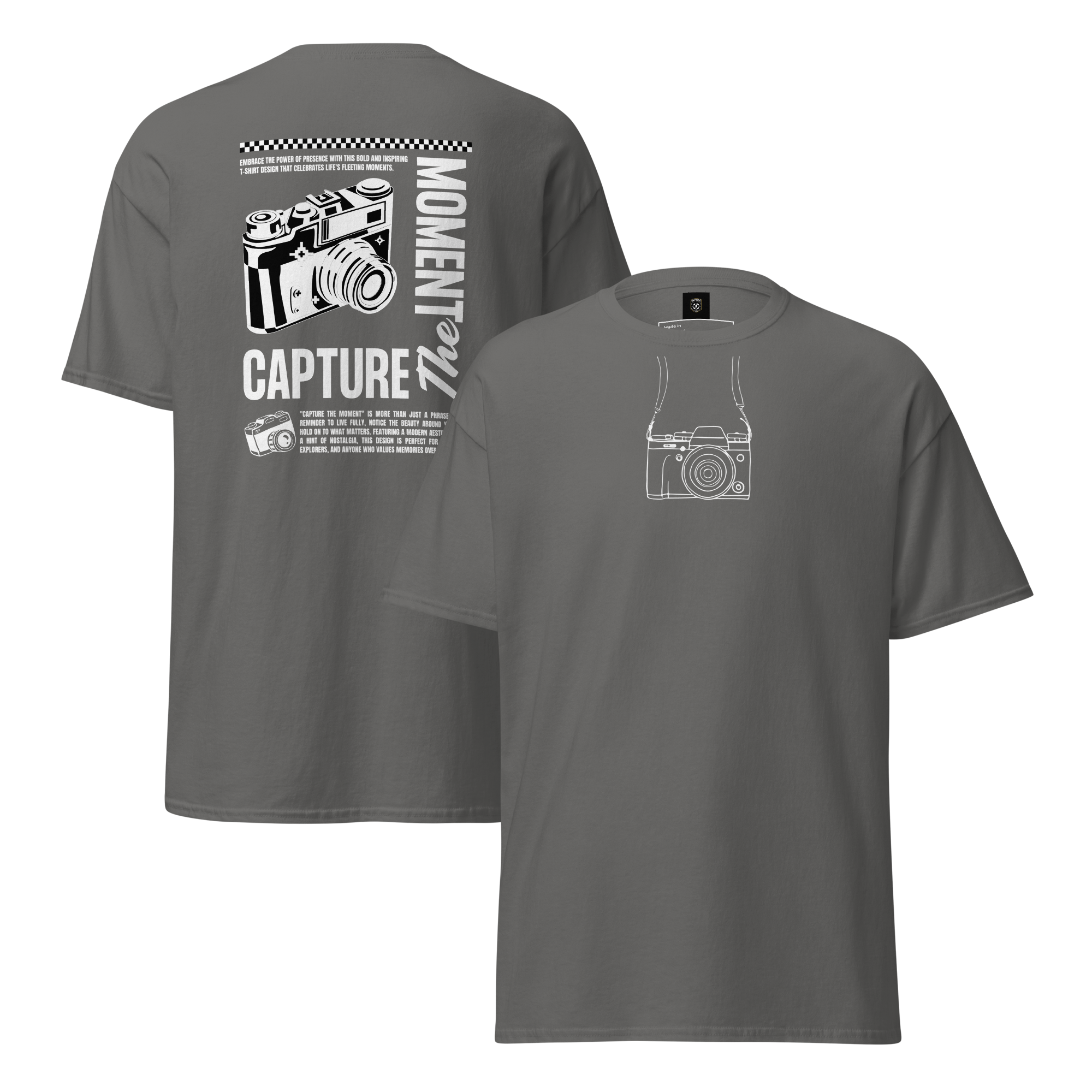 Capture The Moment Tee - Unforgettable Graphic T-Shirt for Every Occasion