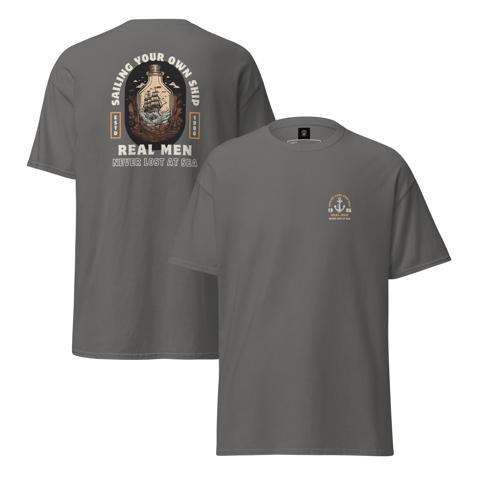 Lost At Sea Graphic Tee for Adventure Lovers