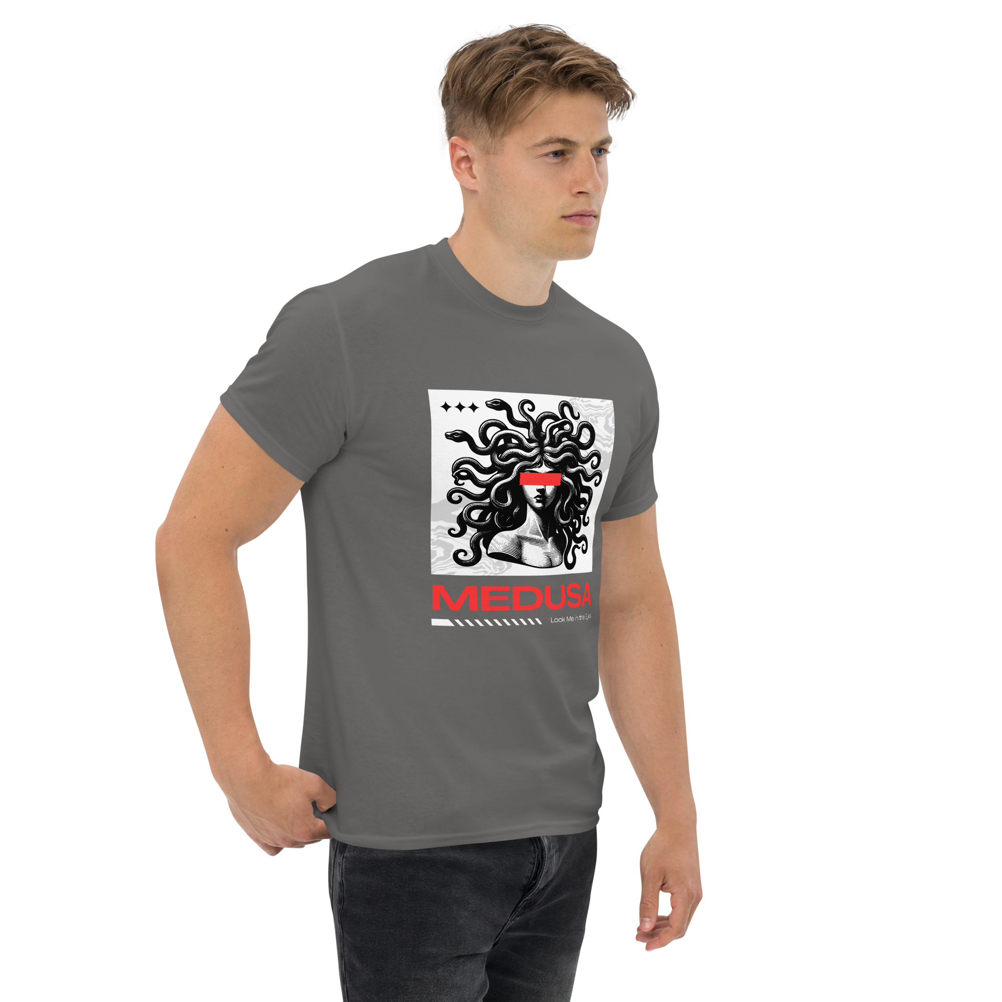 Medusa Graphic Tee - Look Me In The Eyes