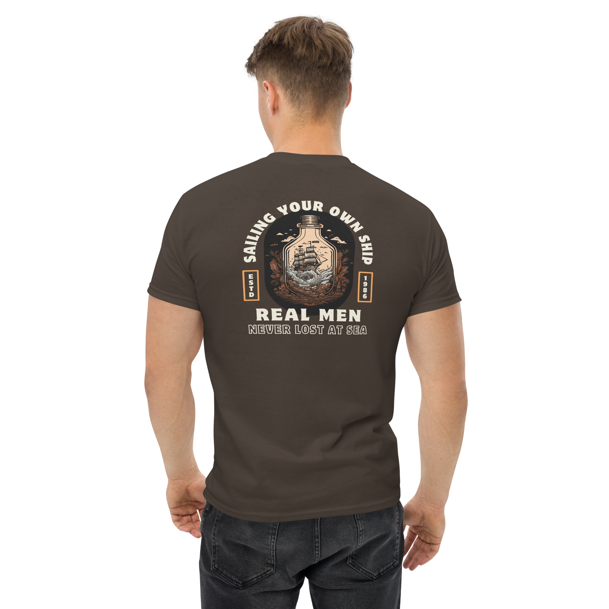 Lost At Sea Graphic Tee for Adventure Lovers