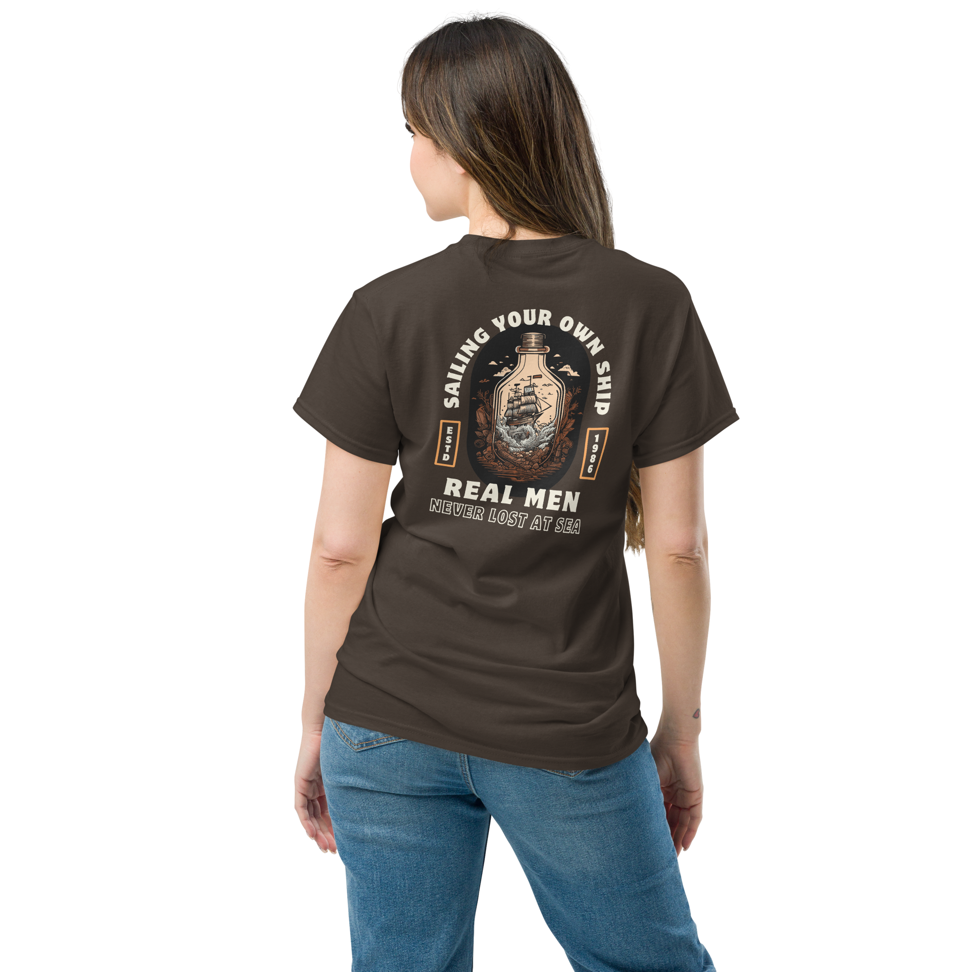 Lost At Sea Graphic Tee for Adventure Lovers