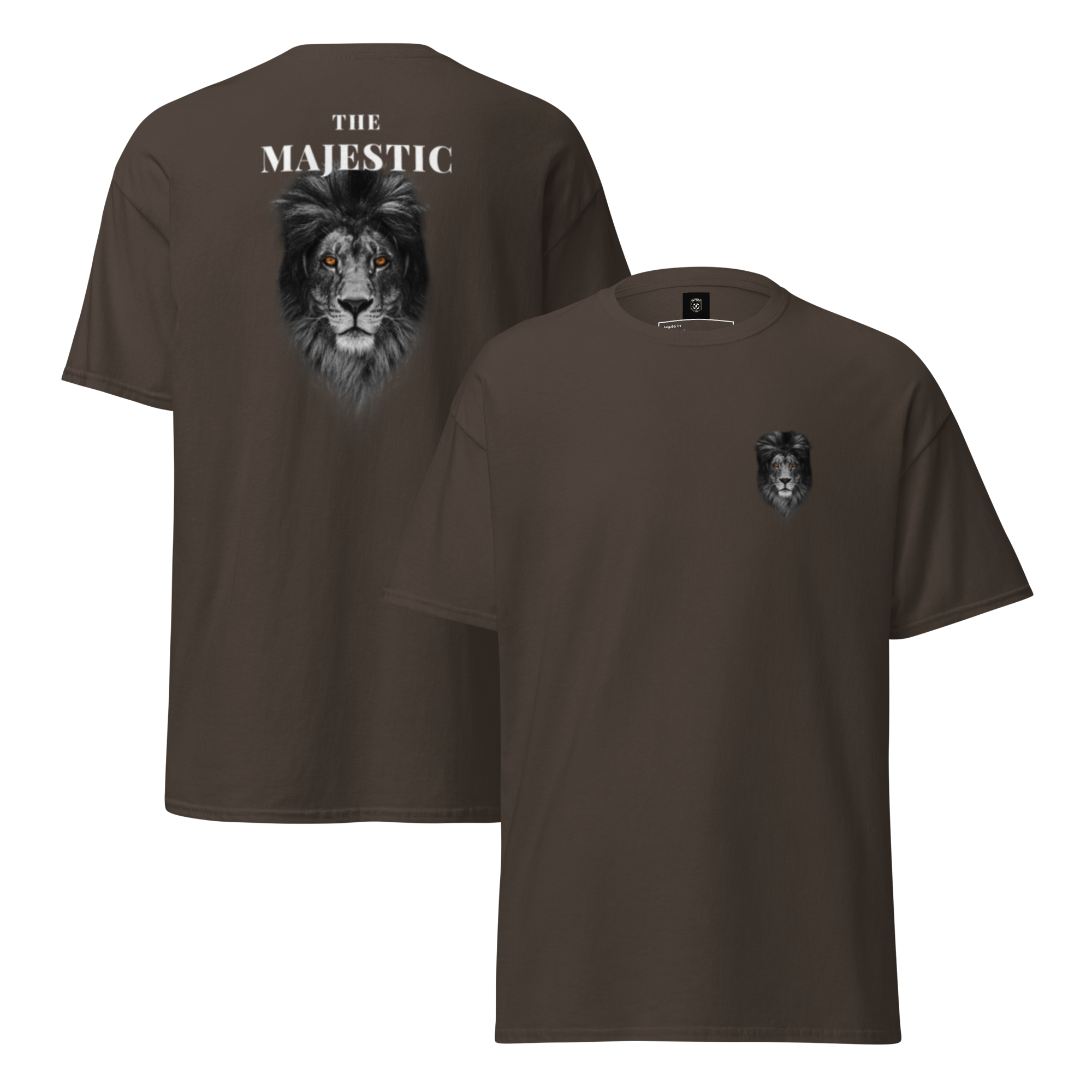 Majestic Lion Graphic Tee - Unleash Your Inner Strength