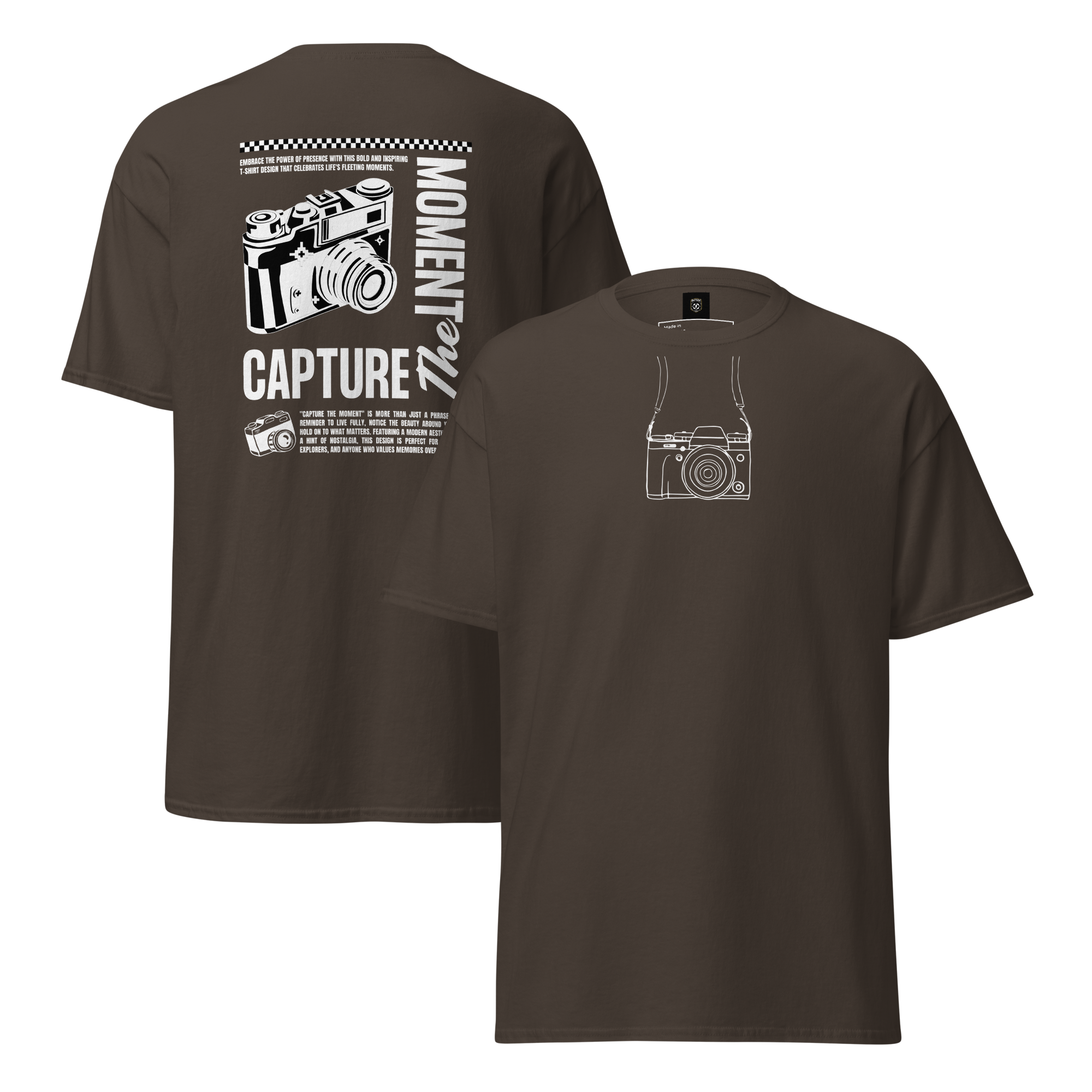 Capture The Moment Tee - Unforgettable Graphic T-Shirt for Every Occasion