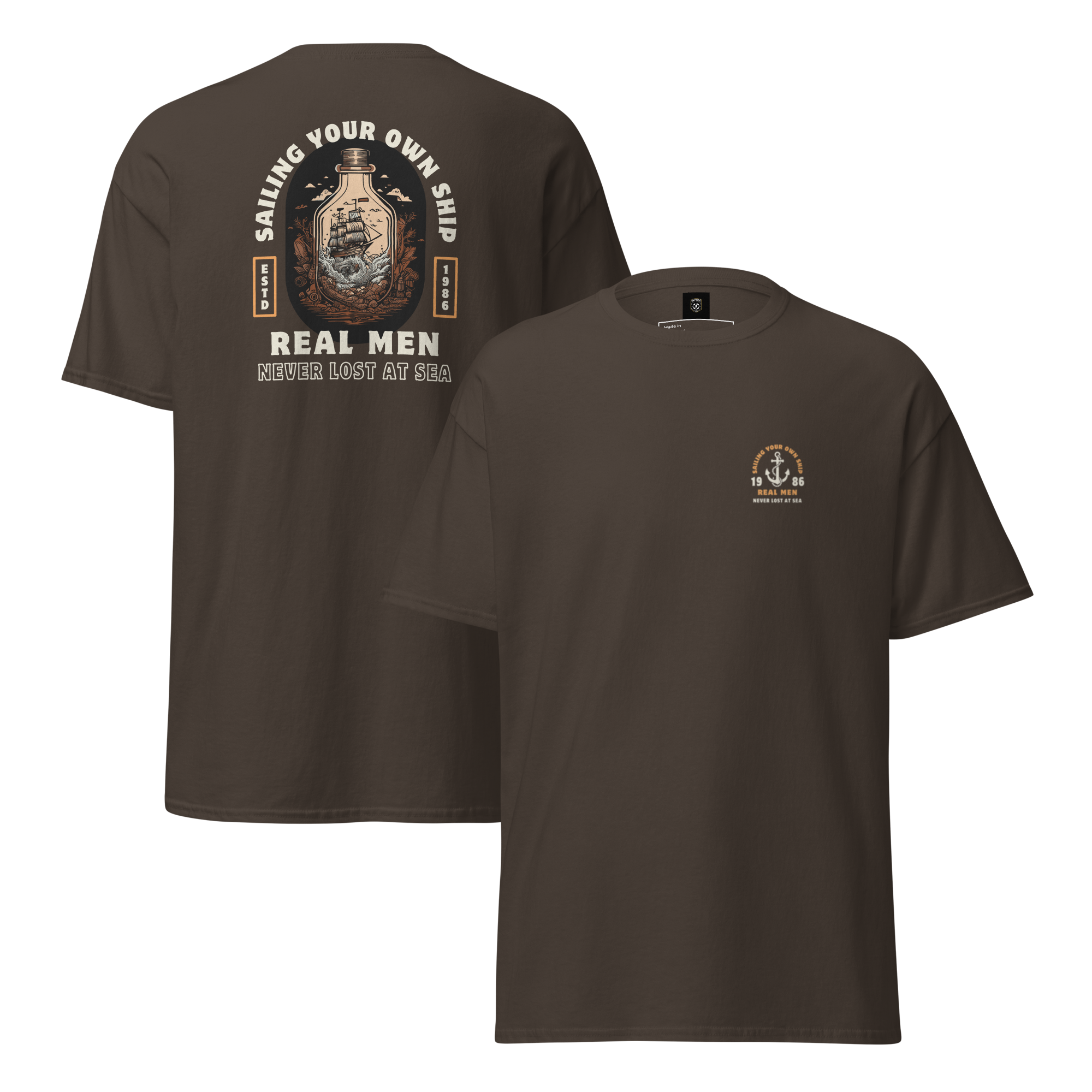 Lost At Sea Graphic Tee for Adventure Lovers